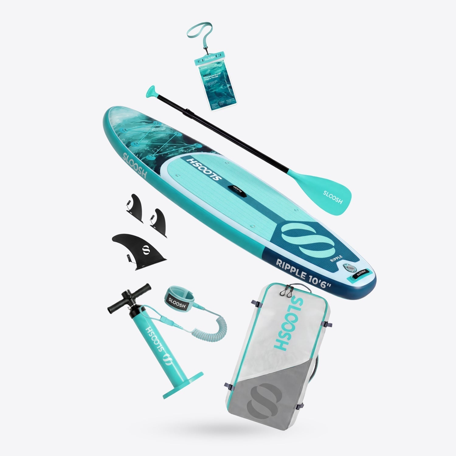 SLOOSH Inflatable Ripple 10'6" Stand Up Paddle Board