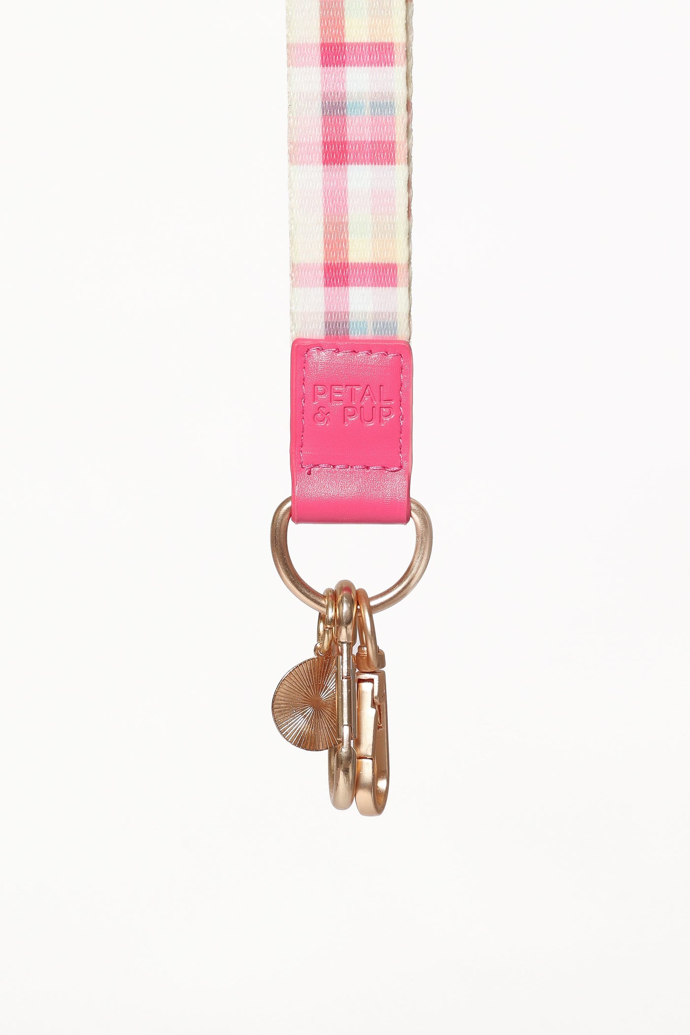 Lanyard - Pink Picnic Plaid