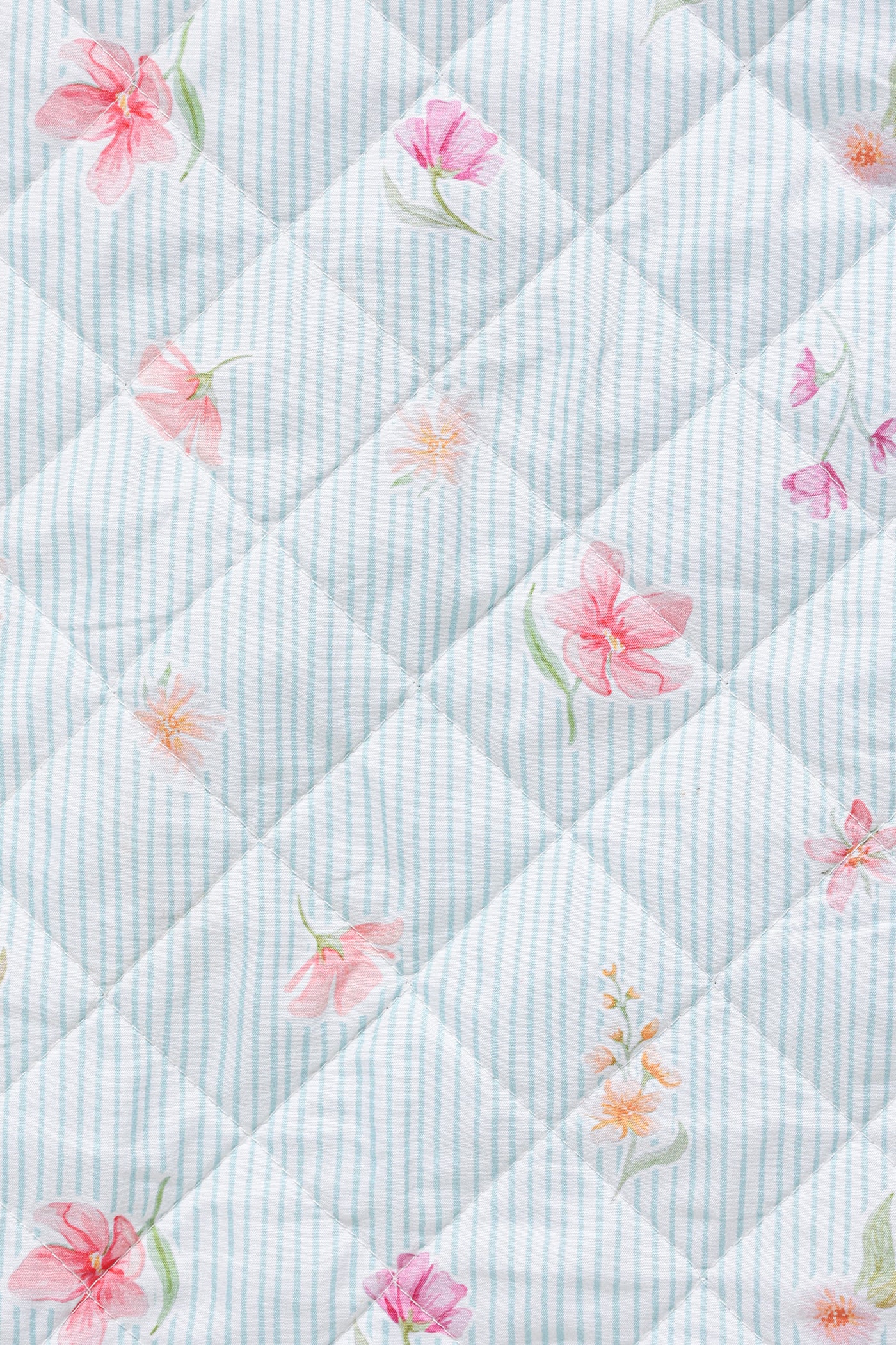 Picnic Rug - Blue Garden Stripe