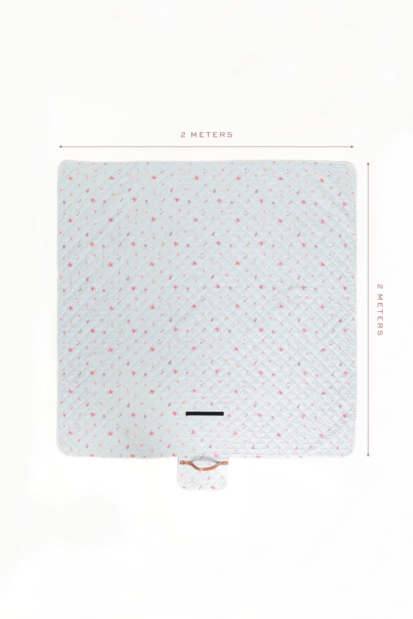 Picnic Rug - Blue Garden Stripe