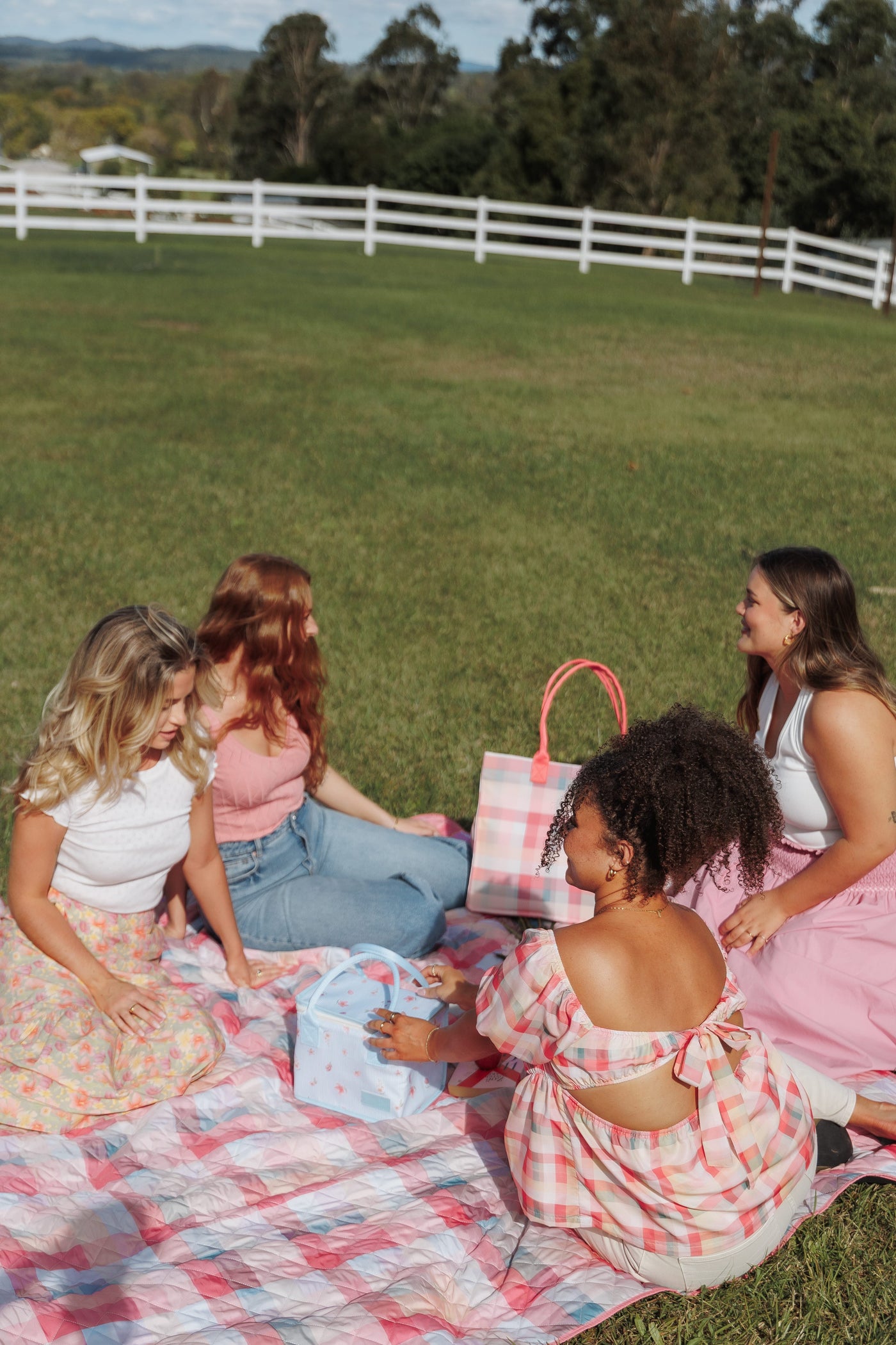 Picnic Rug - Pink Picnic Plaid