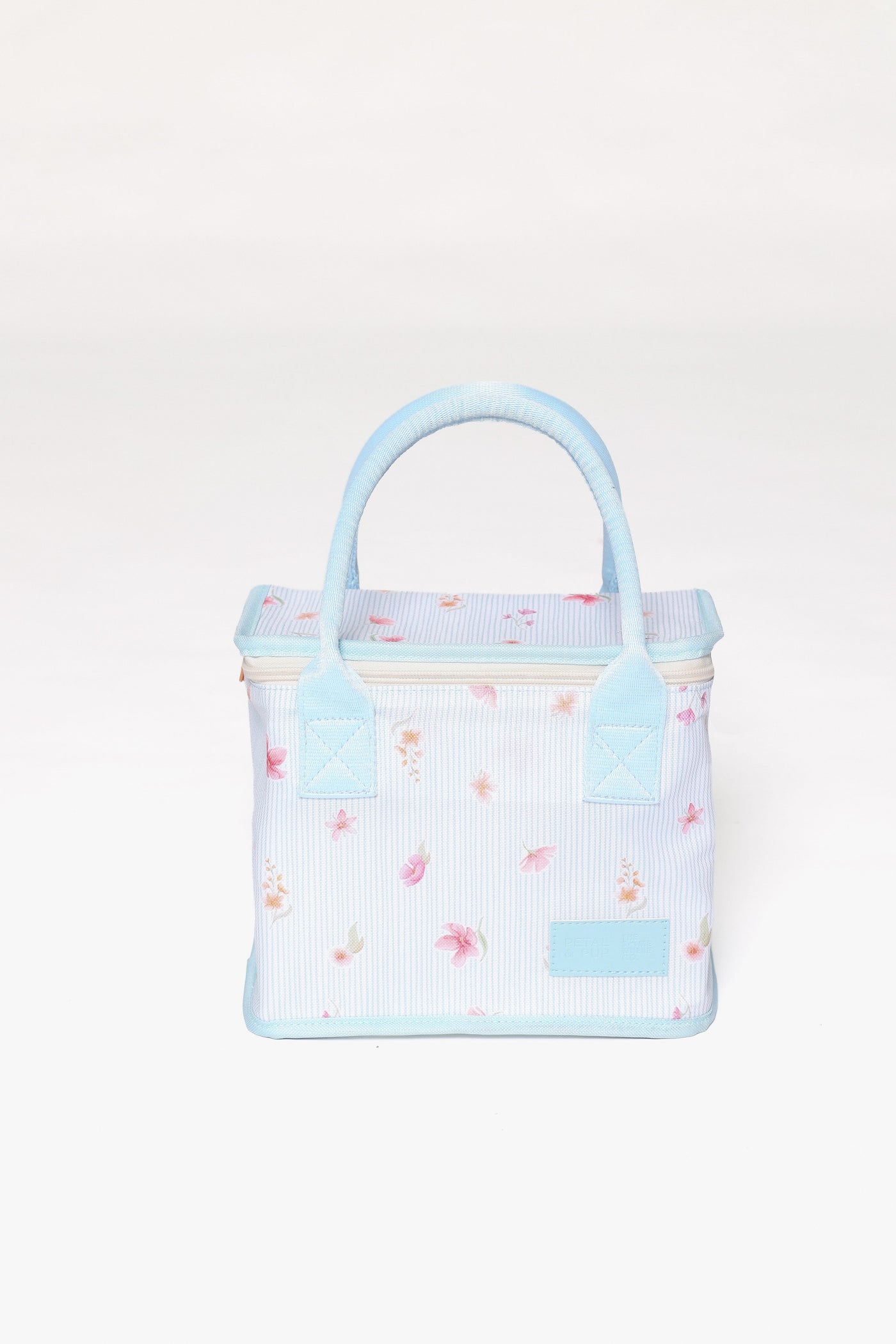 The Graze Lunch Bag - Blue Garden Stripe