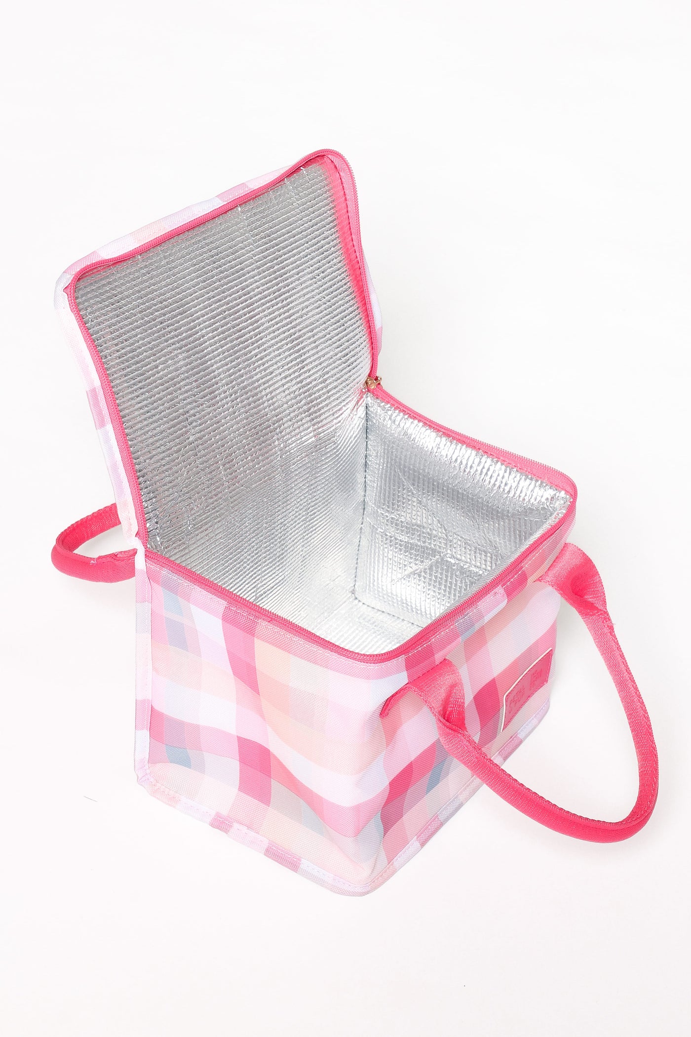 The Graze Lunch Bag - Pink Picnic Plaid