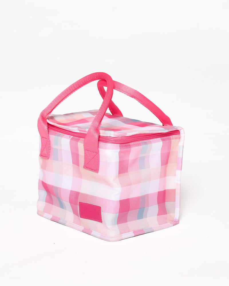 The Graze Lunch Bag - Pink Picnic Plaid
