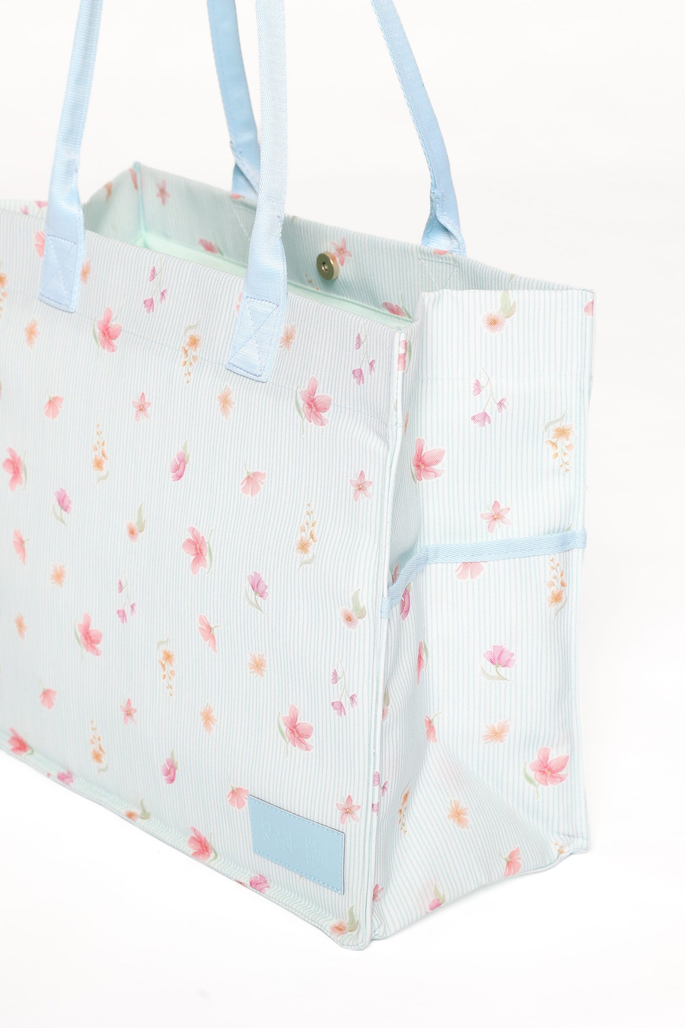 Ultimate Tote Bag - Blue Garden Stripe