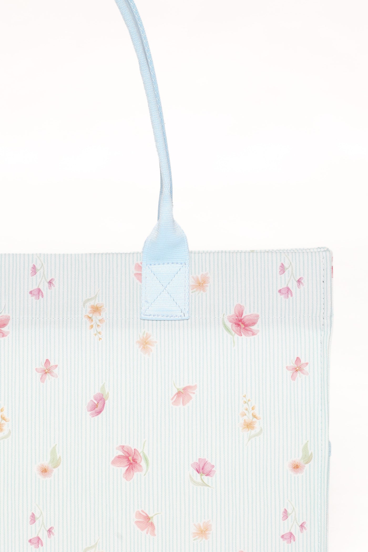Ultimate Tote Bag - Blue Garden Stripe