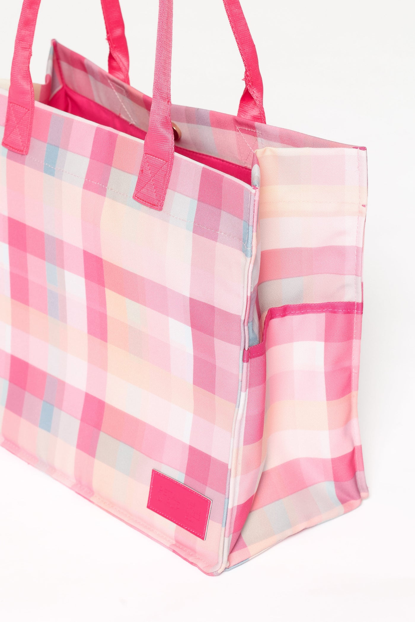 Ultimate Tote Bag - Pink Picnic Plaid
