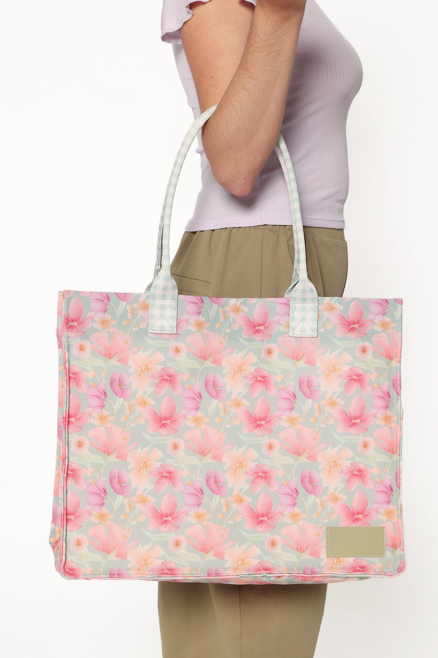 Ultimate Tote Bag - Sage Wildflowers