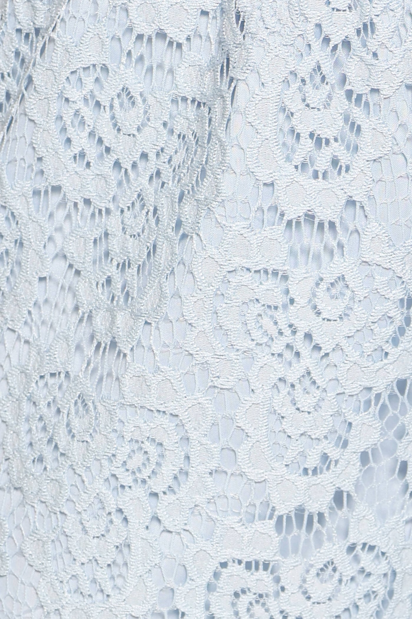 Tia Sheer Lace Pant - Light Blue