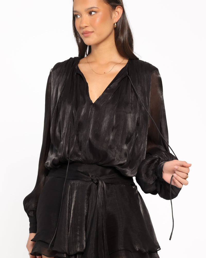 Adena Mini Dress - Black