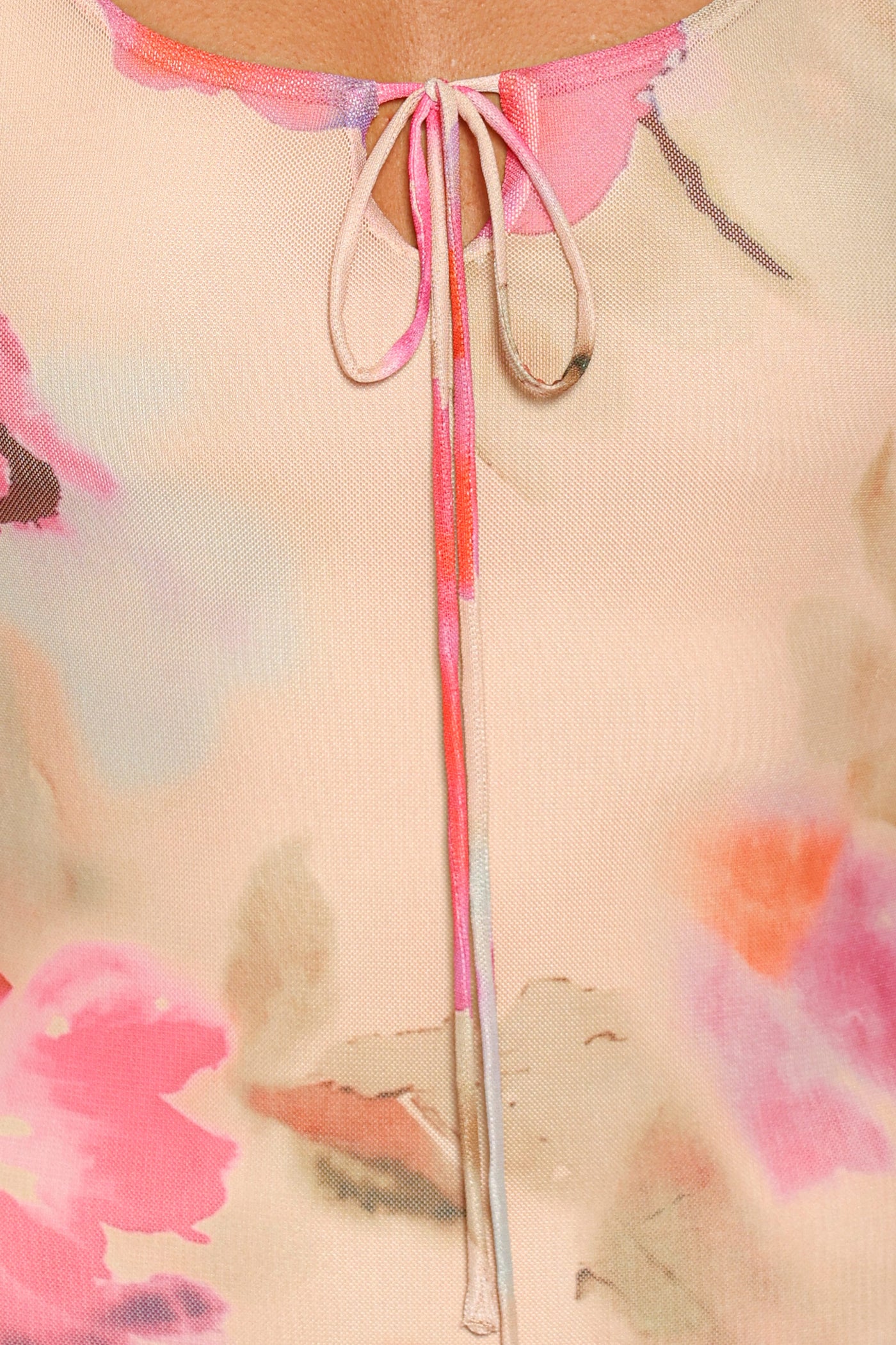 Avina Maxi Dress - Pink Floral