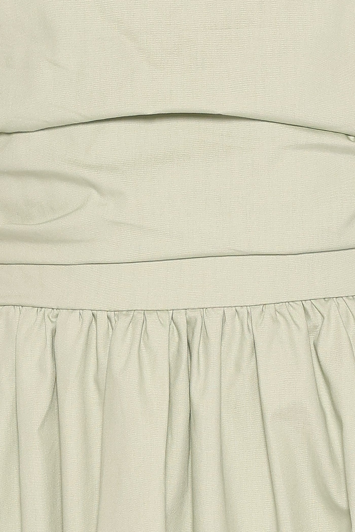 Clo Puff Sleeve Midi Dress - Sage Green
