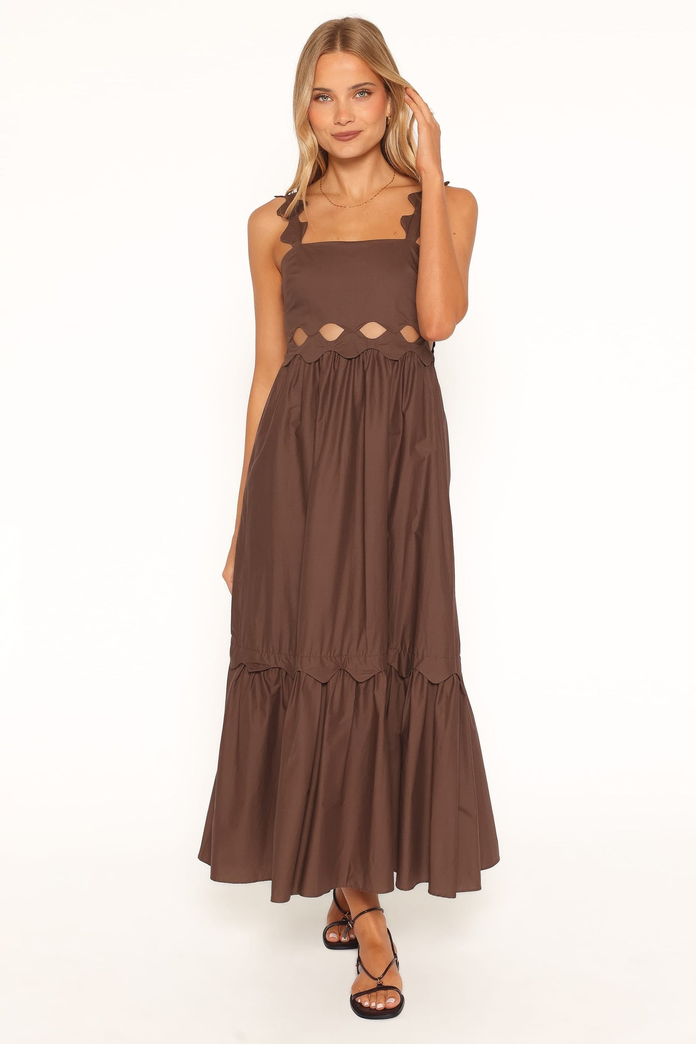 Dixie Maxi Dress - Brown