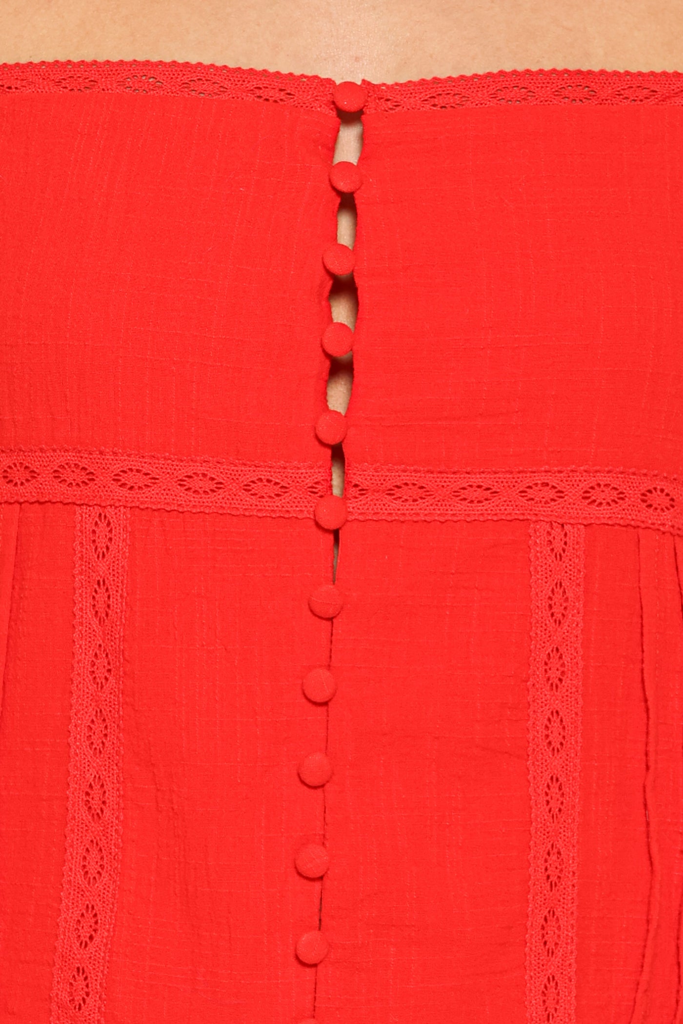 Ebonie Maxi Dress - Red