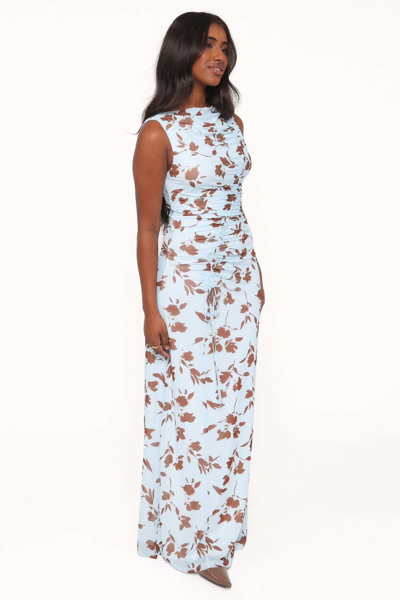 Gracelyn Maxi Dress - Blue Floral