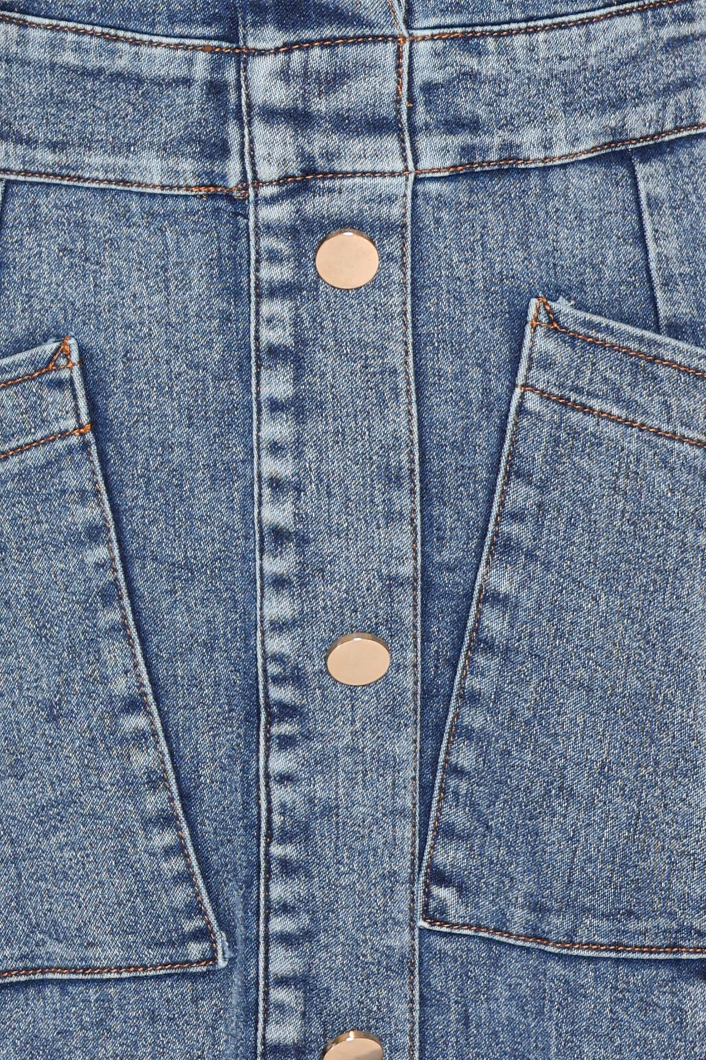 Jye Maxi Dress - Med Denim
