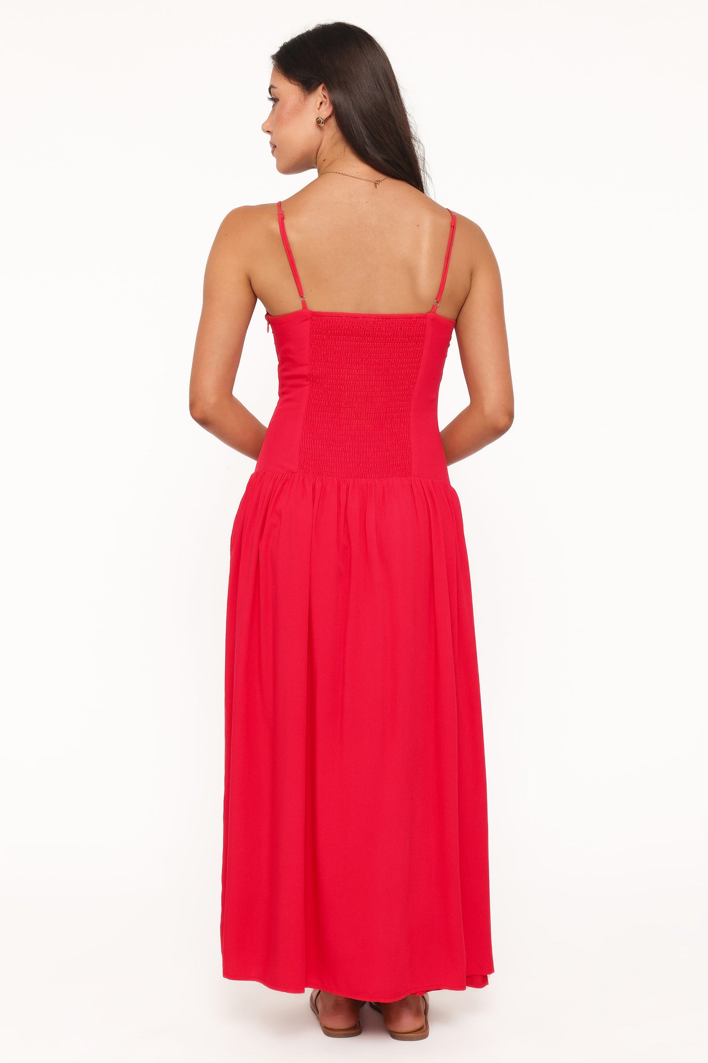 Shanice Maxi Dress - Red