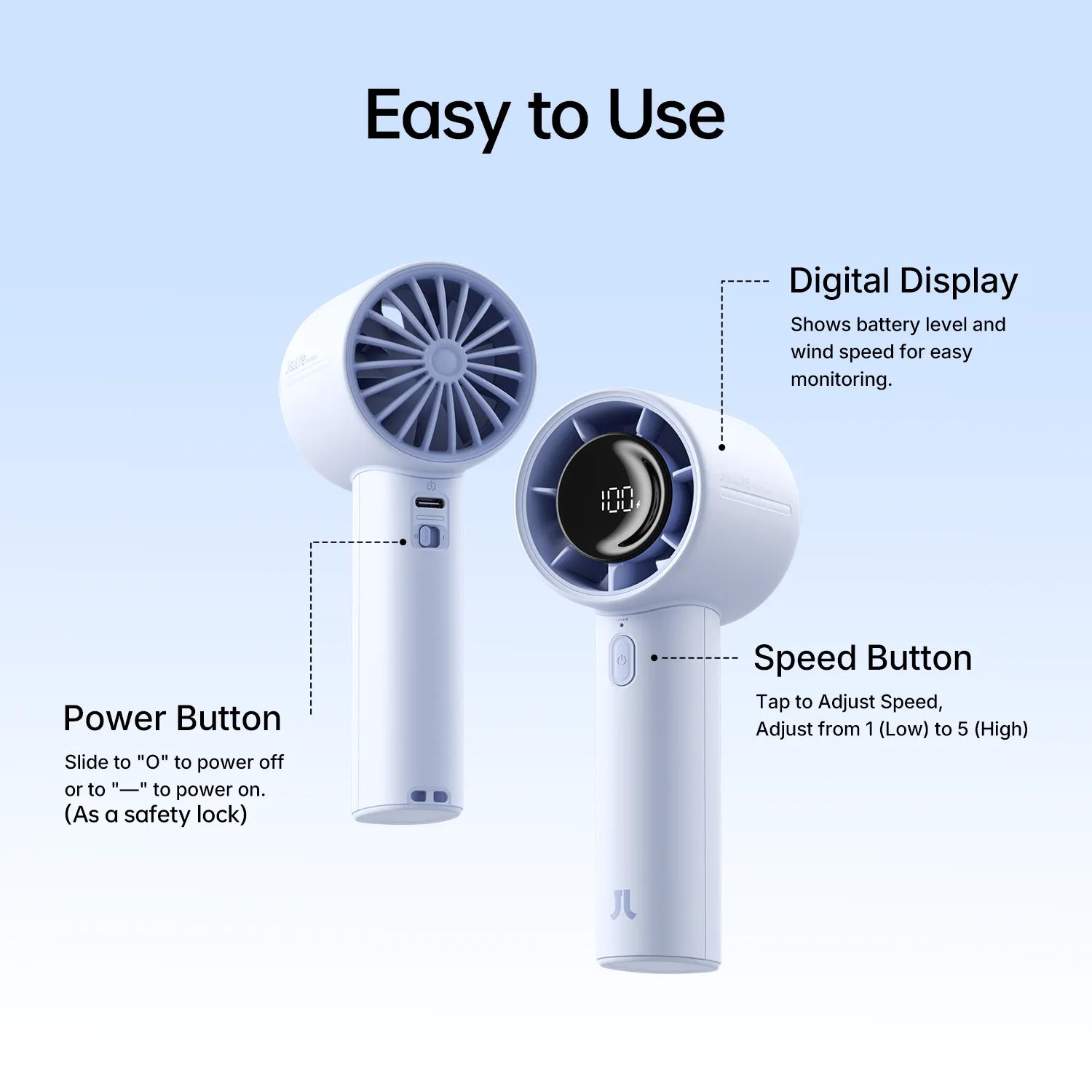 JisuLife Handheld Fan Life10S