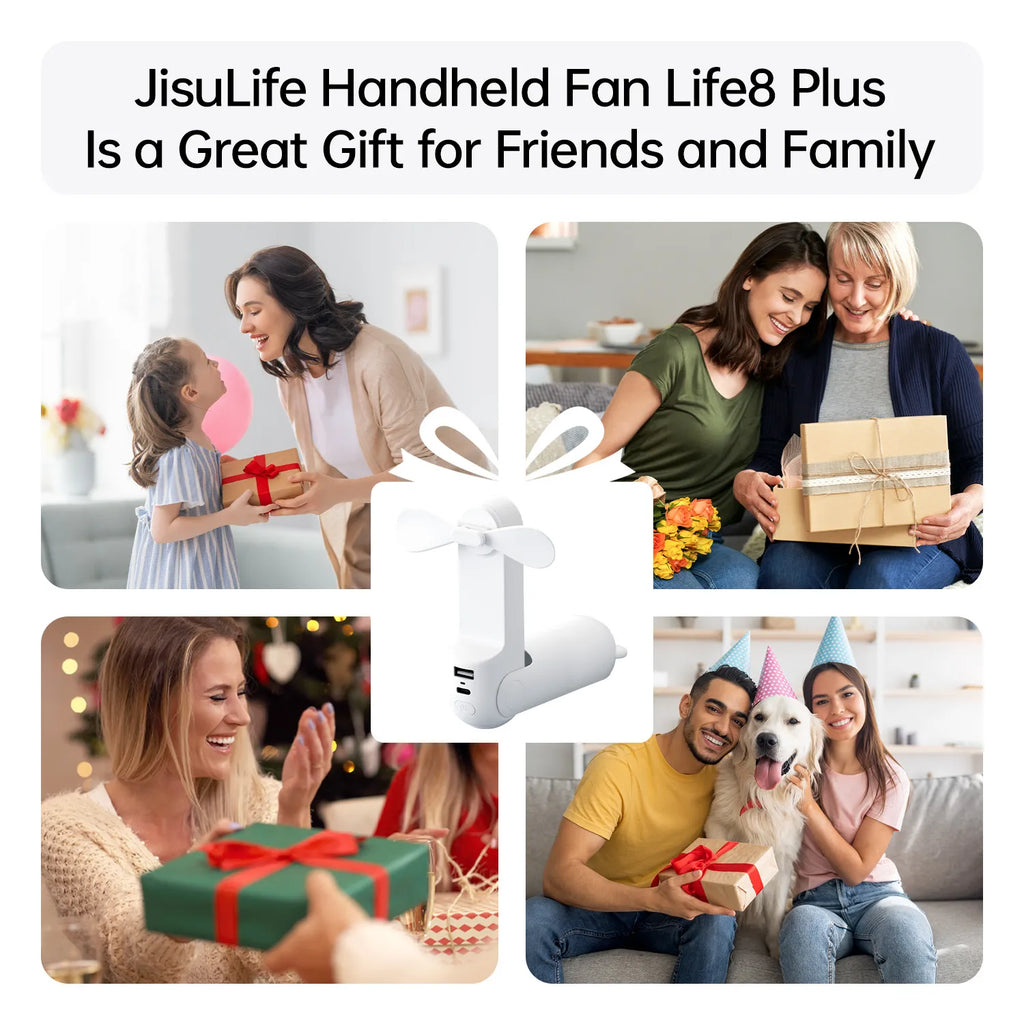 JisuLife Handheld Fan Life8 Plus