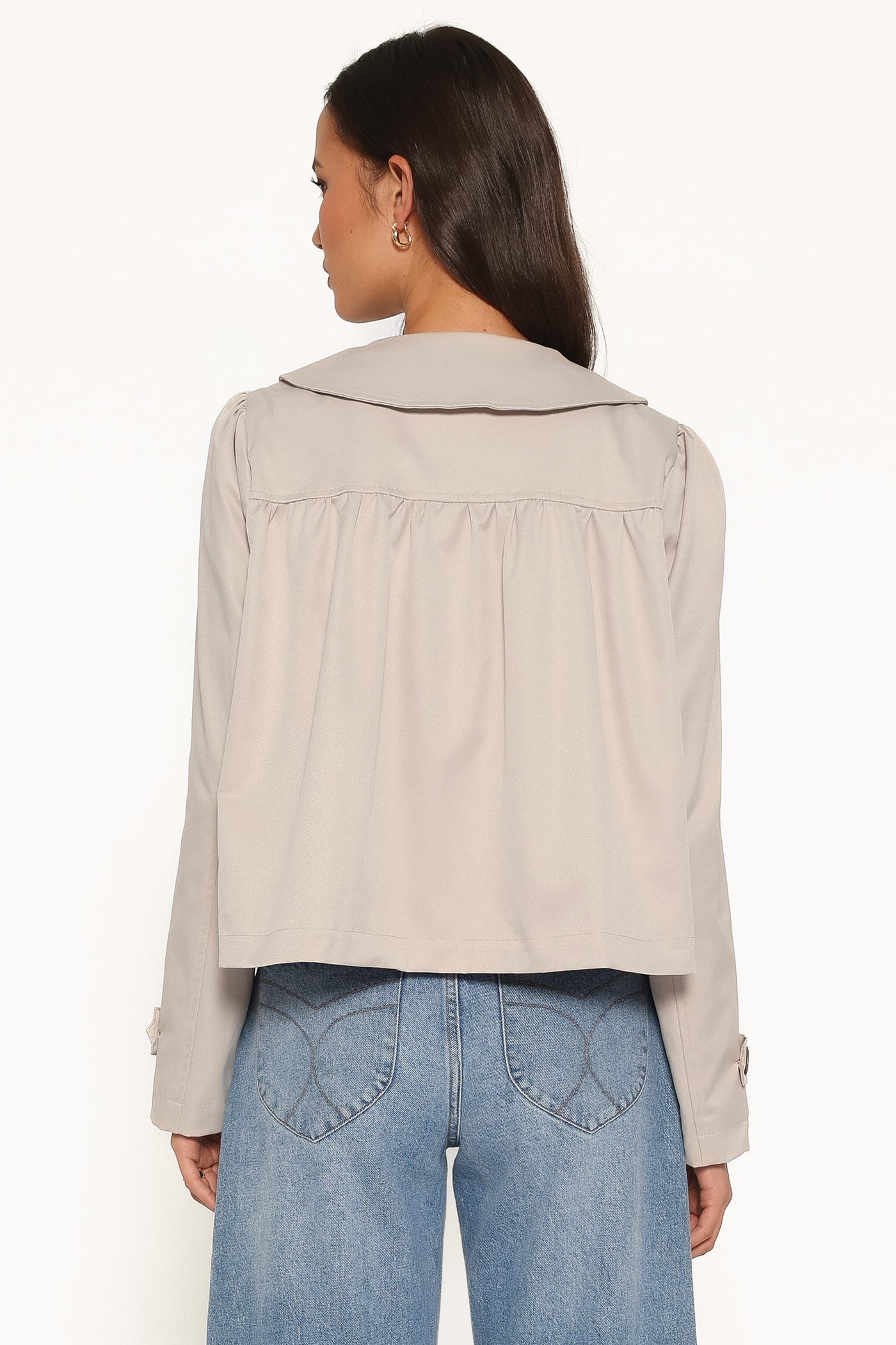 Tallara Trench Jacket - Beige