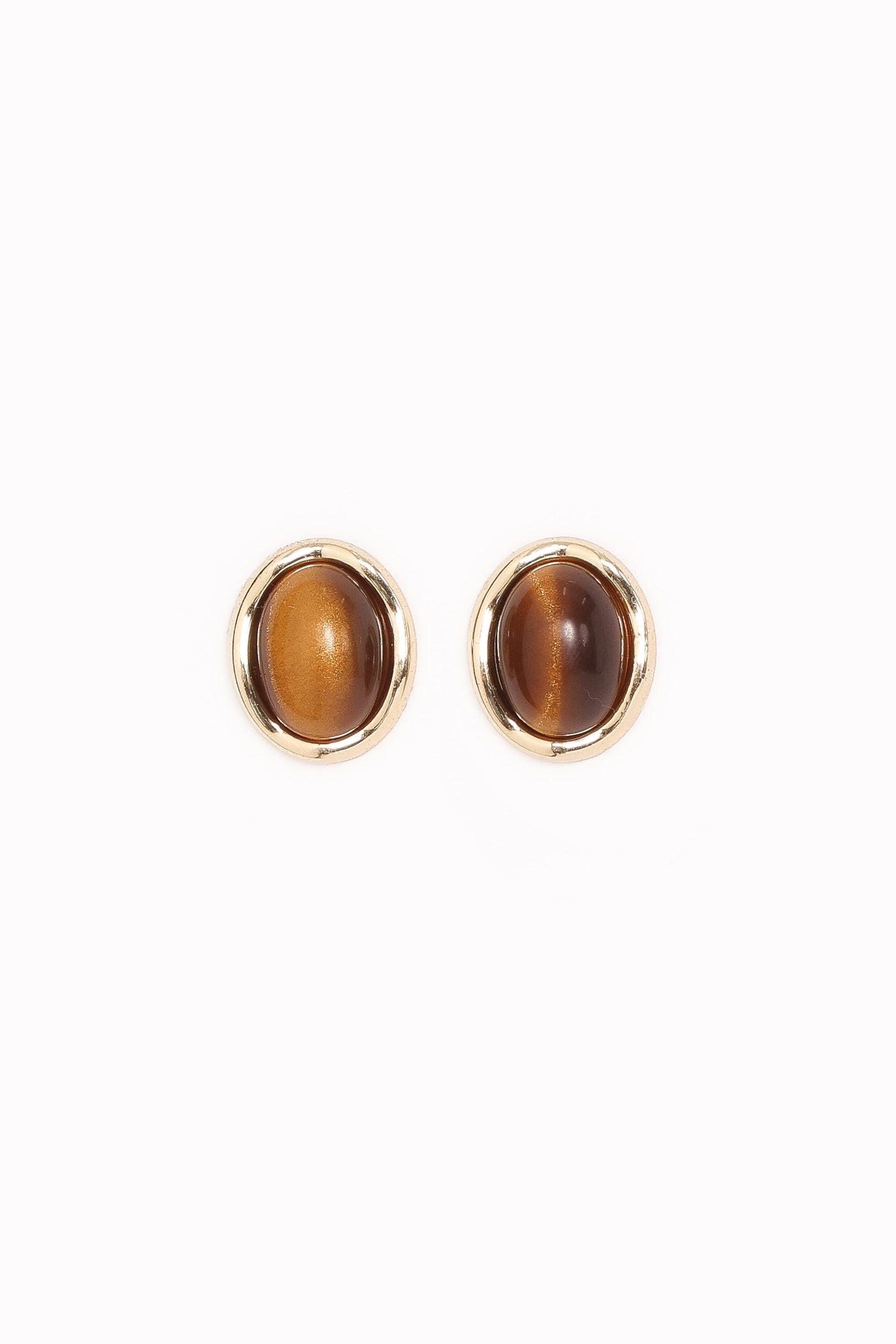 Azalea Stud Earrings - Bronze