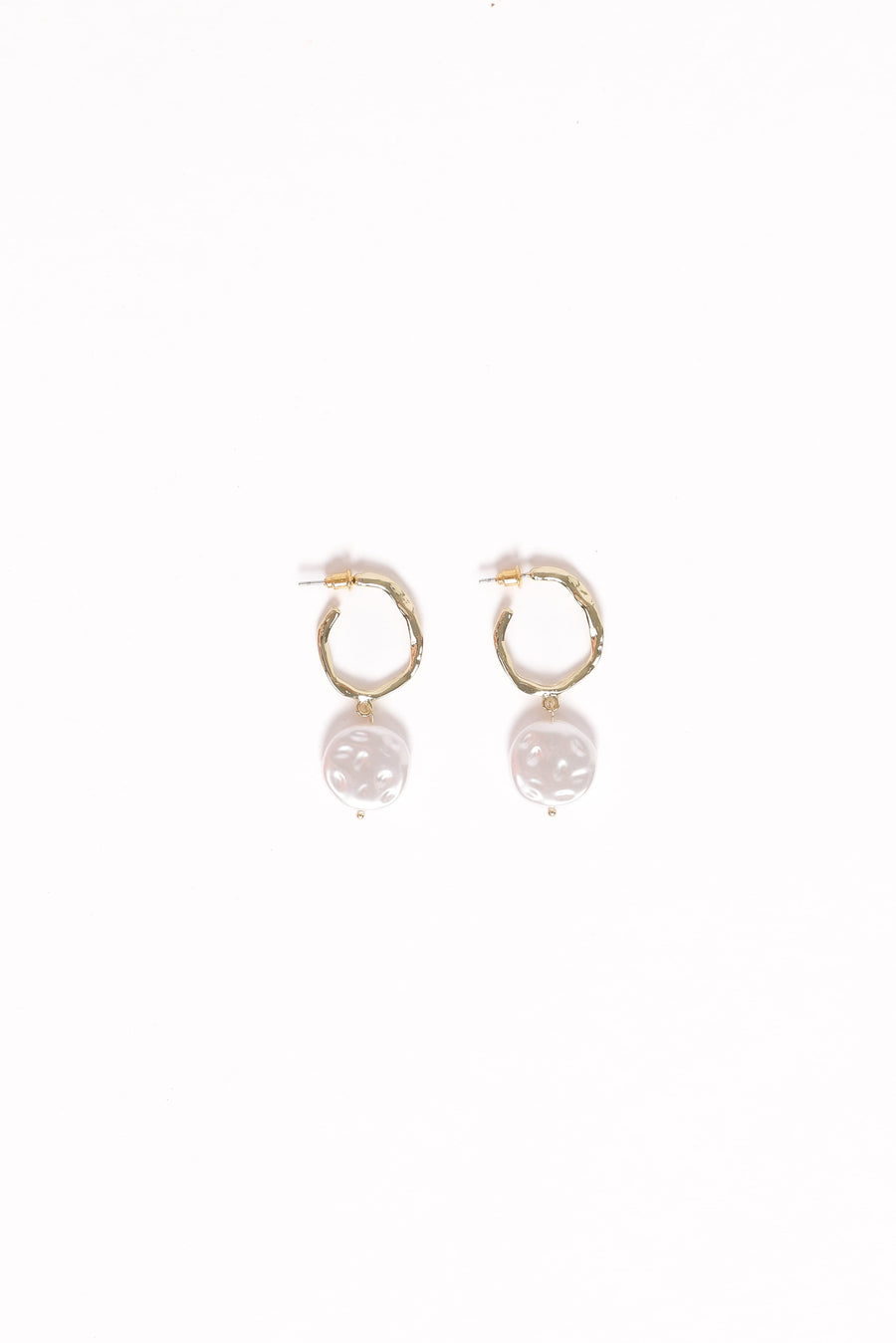 Carina Pearl Earrings - Gold