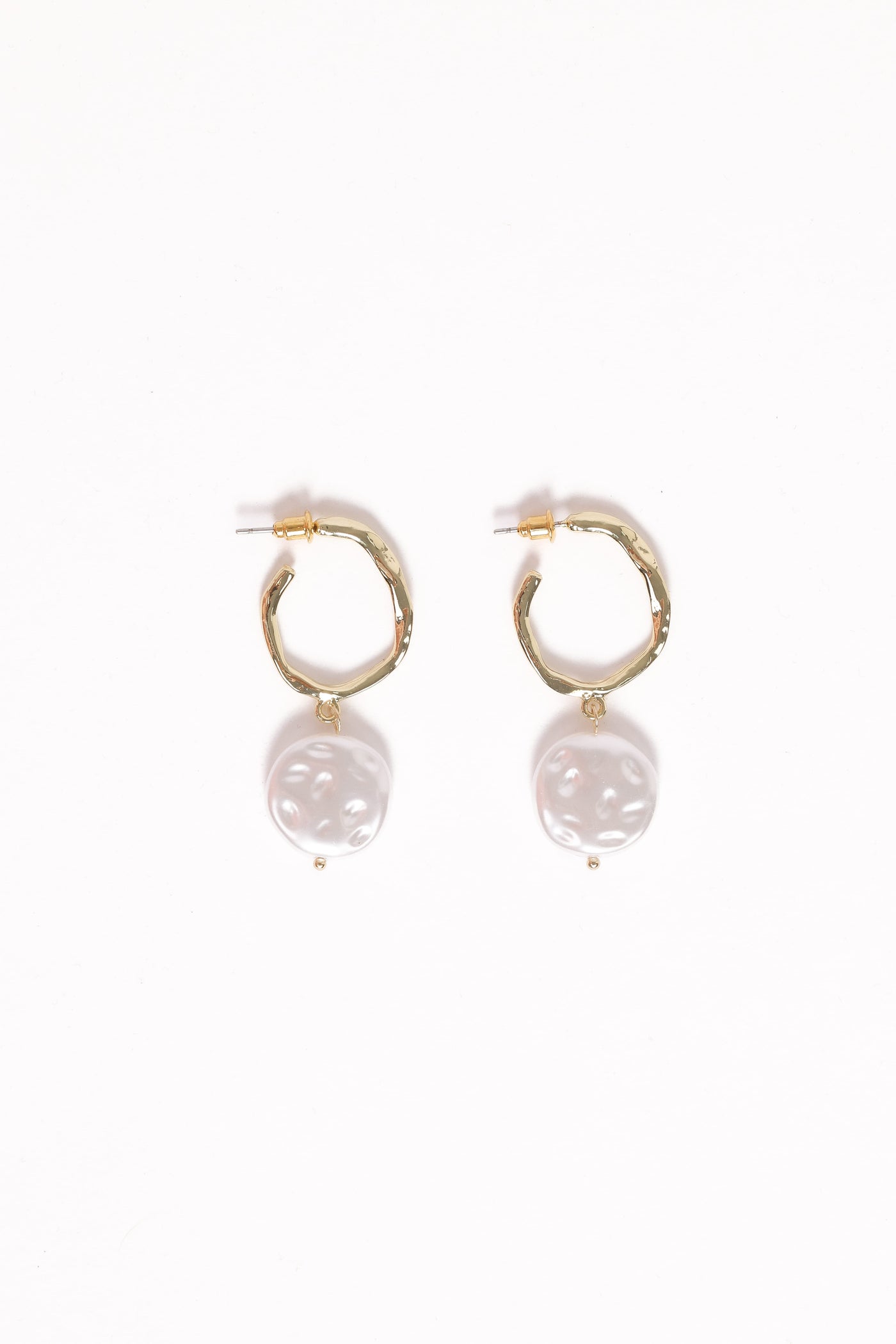 Carina Pearl Earrings - Gold