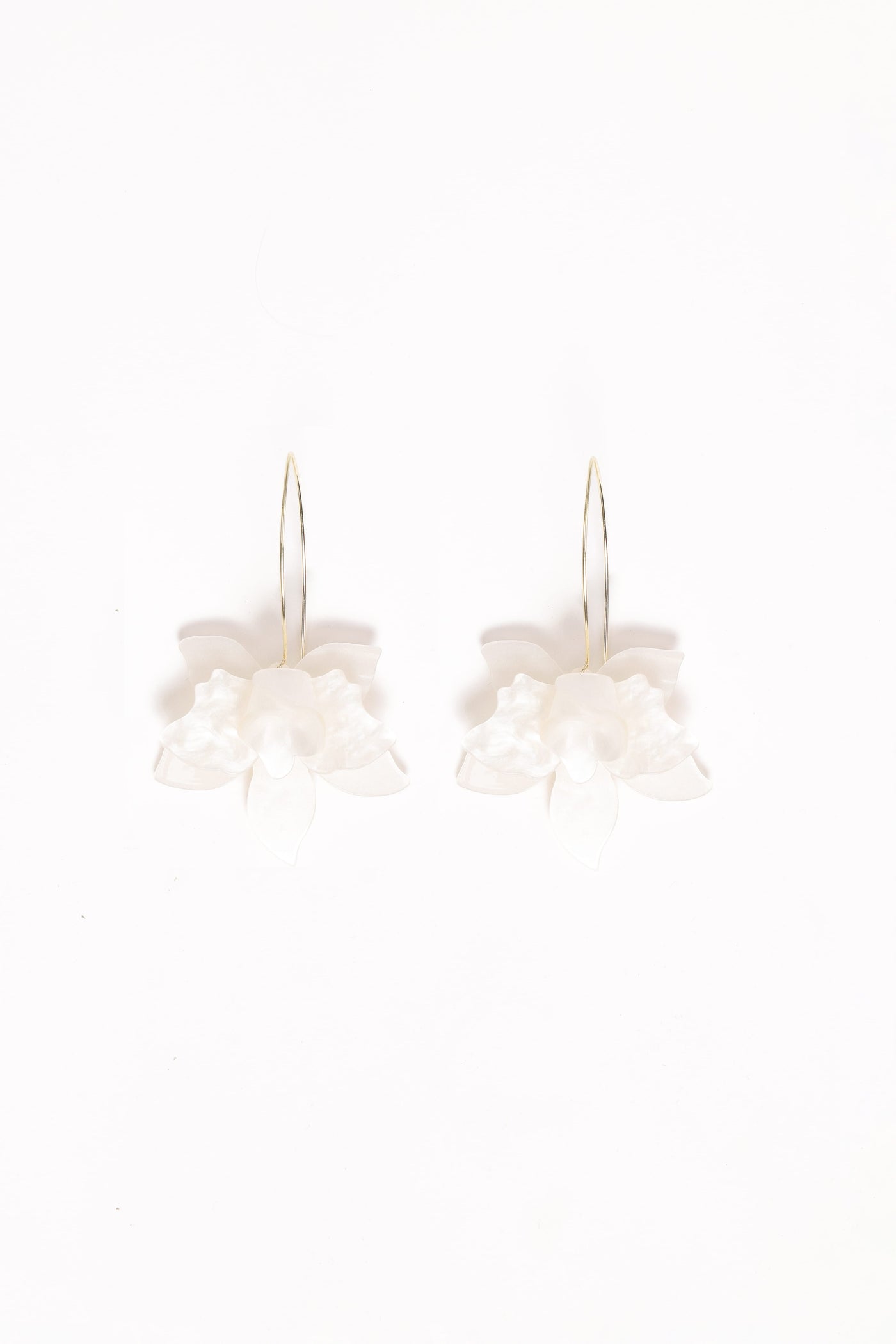 Edel Earrings - White