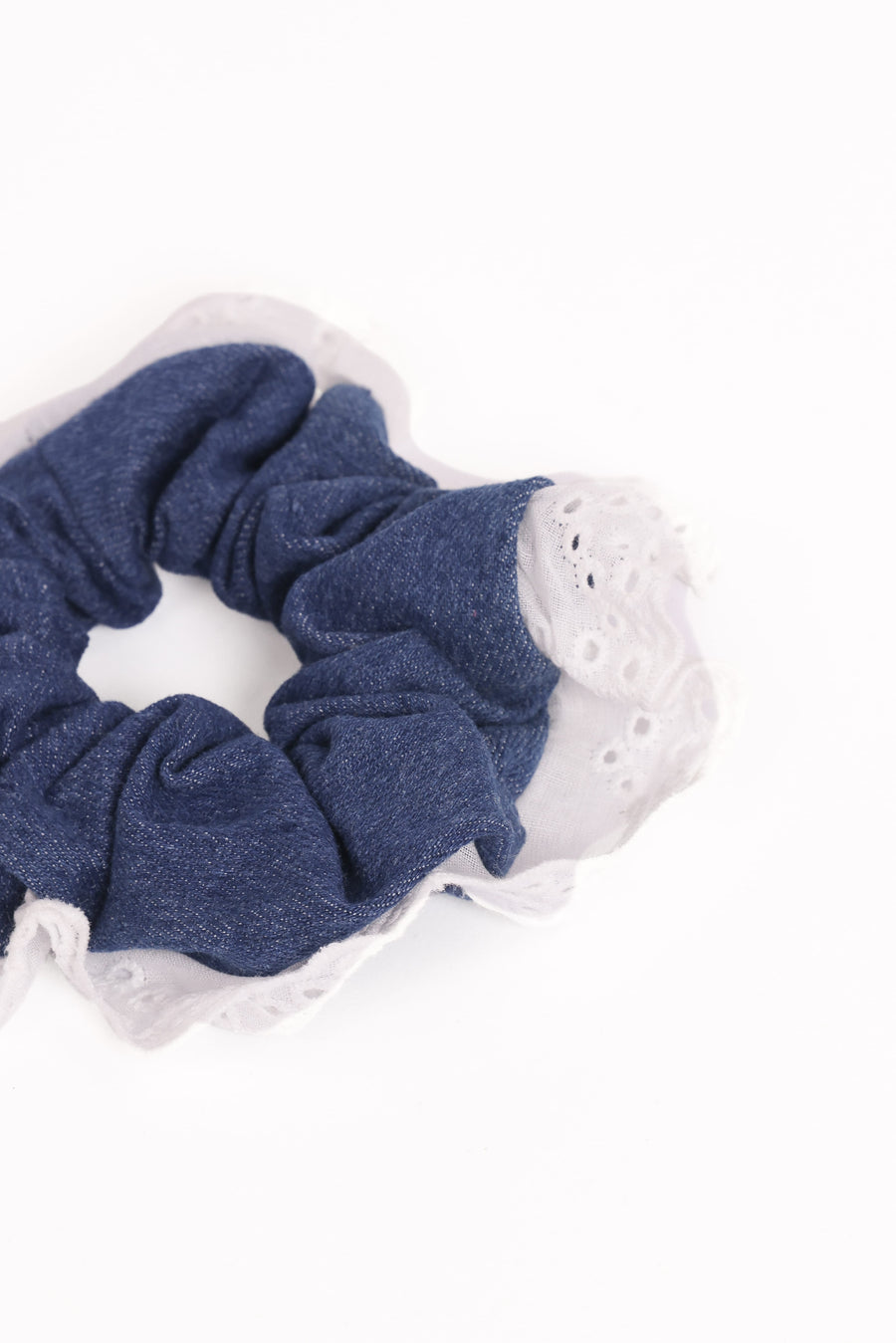 Georgia Scrunchie - Dark Blue