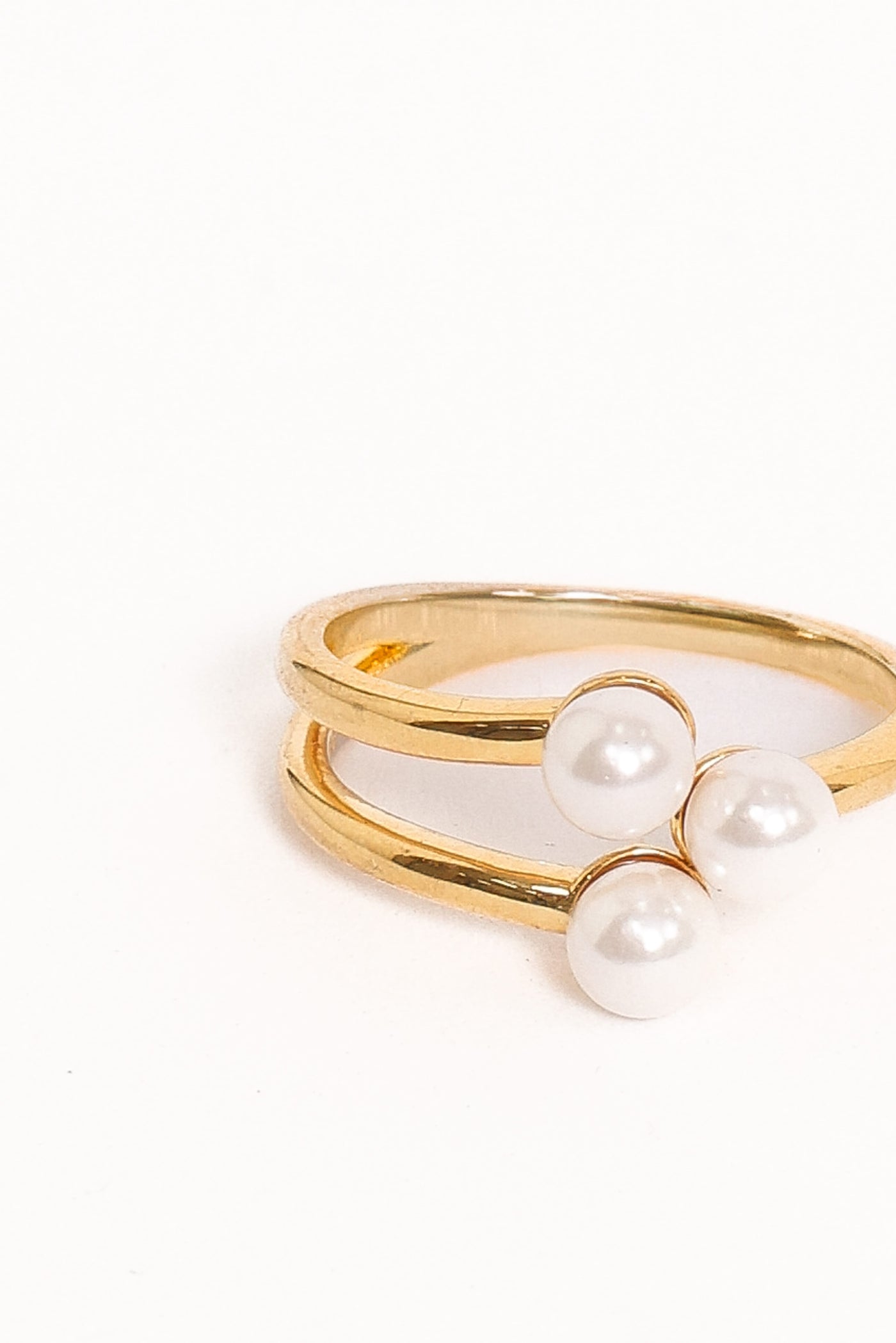 Kelsey Pearl Ring - Gold