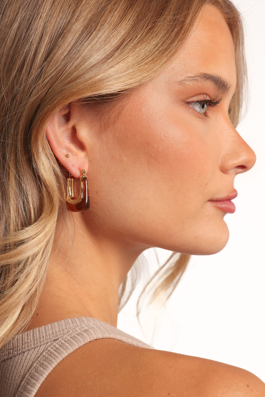 Laurel Earrings - Brown