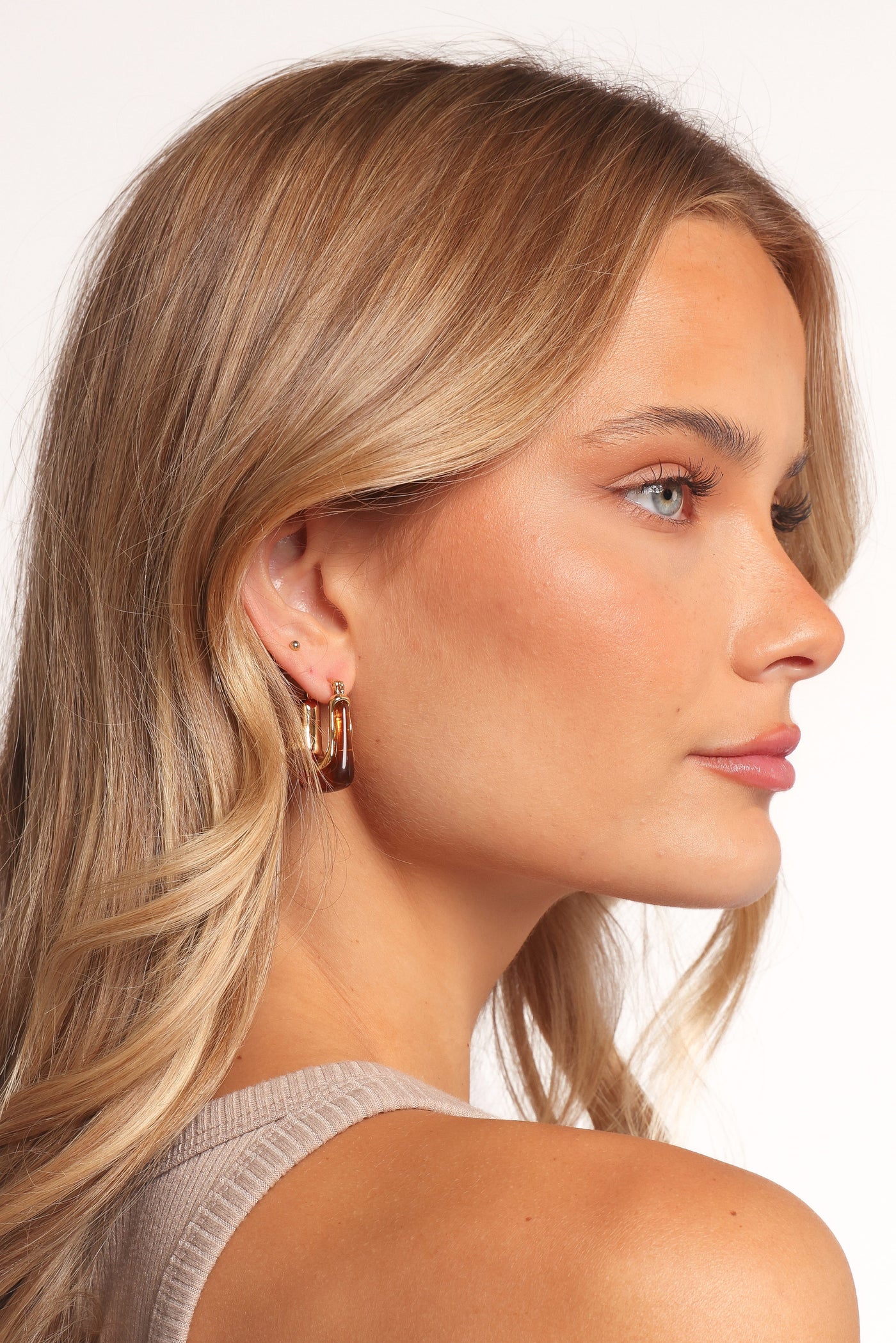 Laurel Earrings - Brown