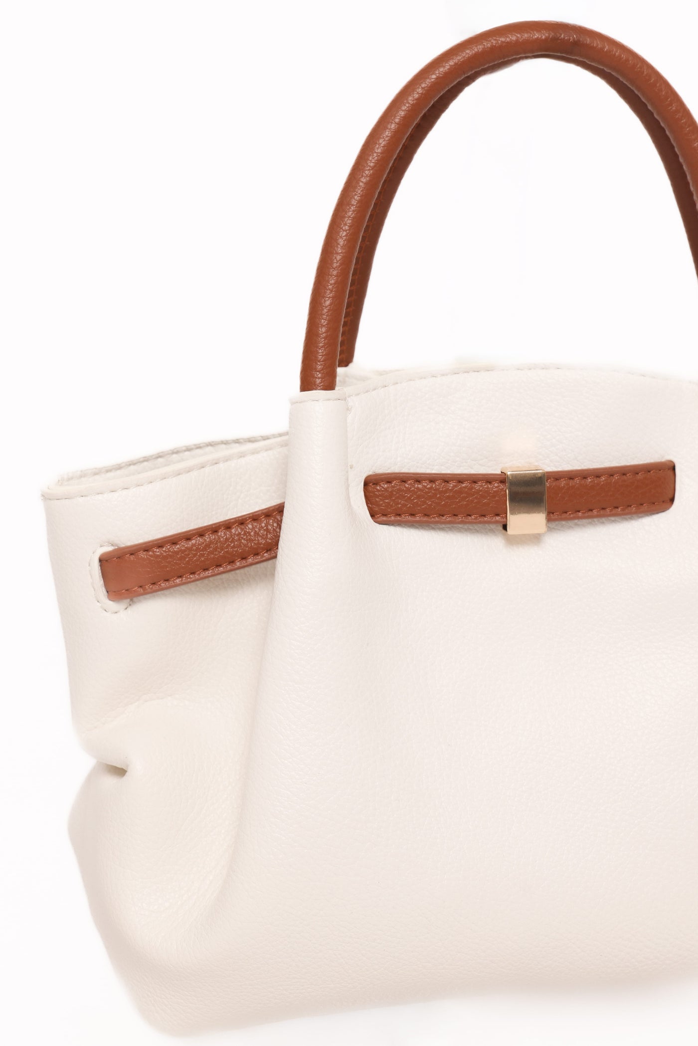 Willow Bag - White/Brown