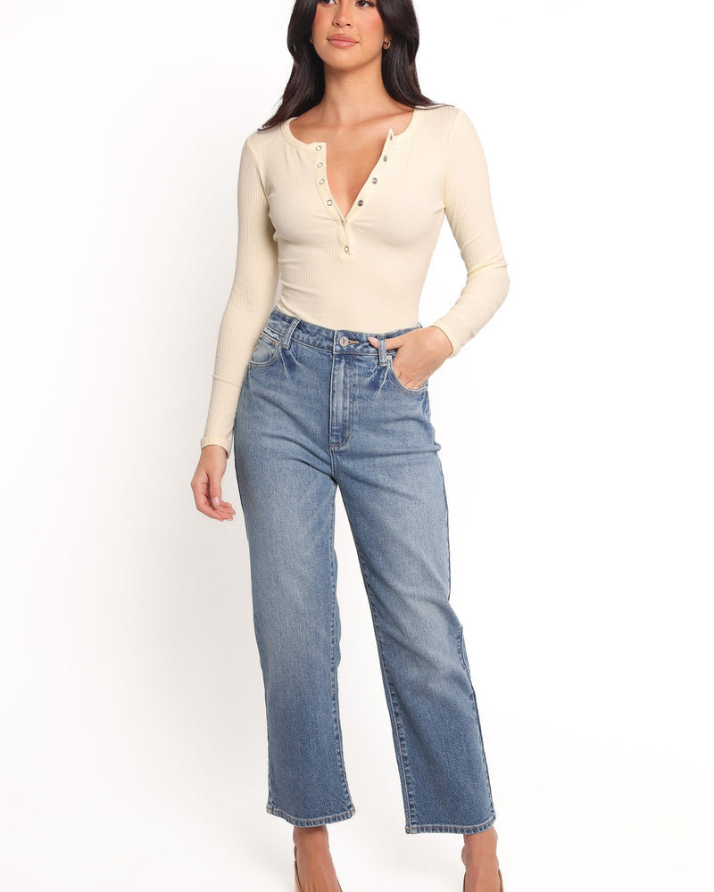 Abrand Venice Straight Jeans - Amara