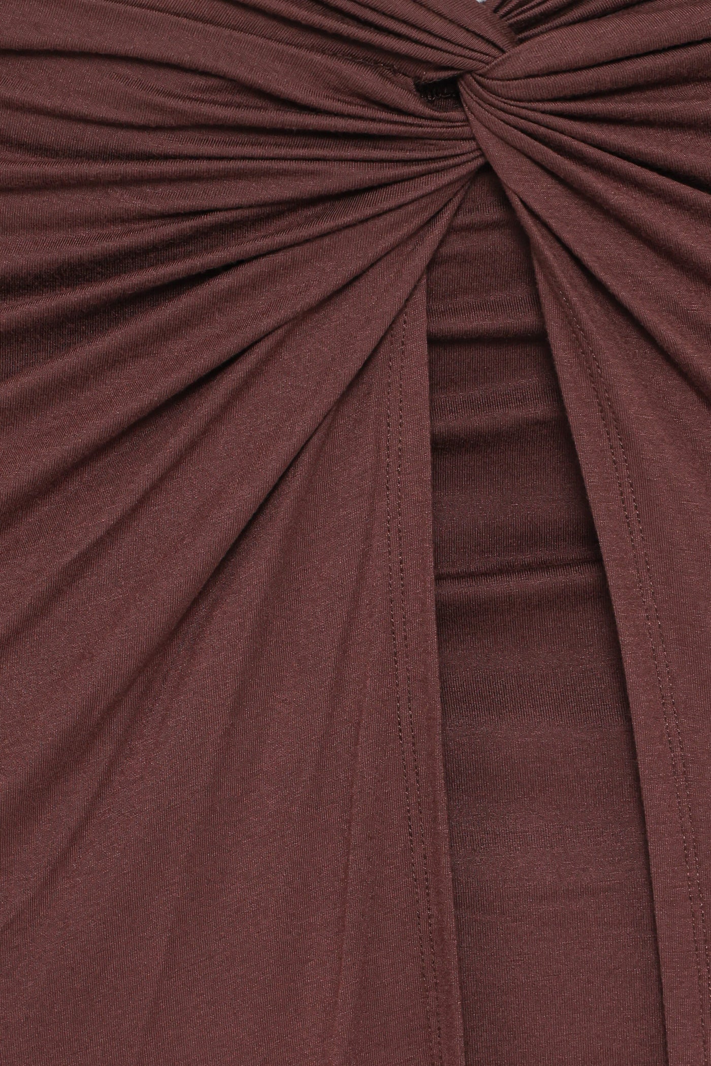 Cassandra Sarong Skirt - Dark Brown