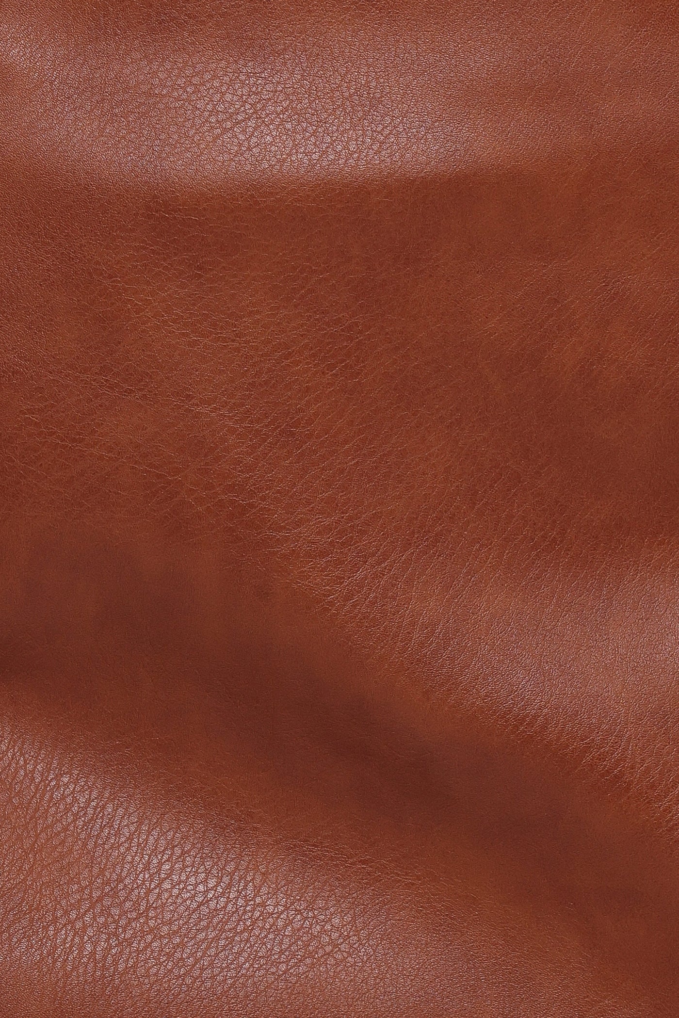 Catania Faux Leather Mini Skirt - Camel Brown
