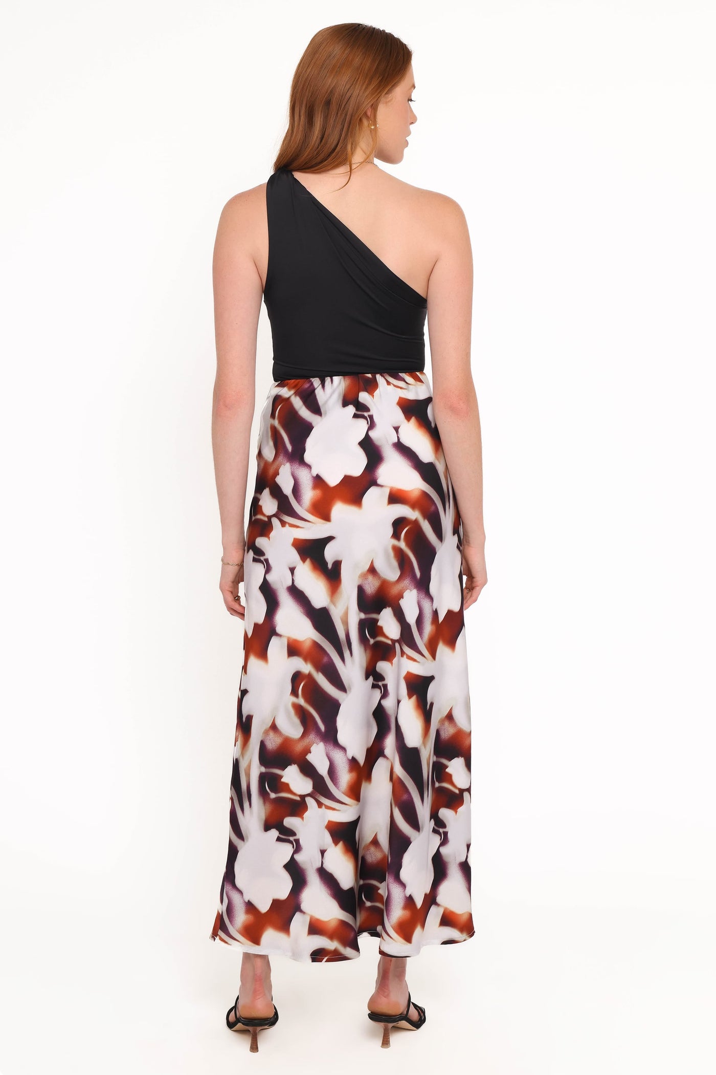 Cheryl Maxi Skirt - Blurred Floral