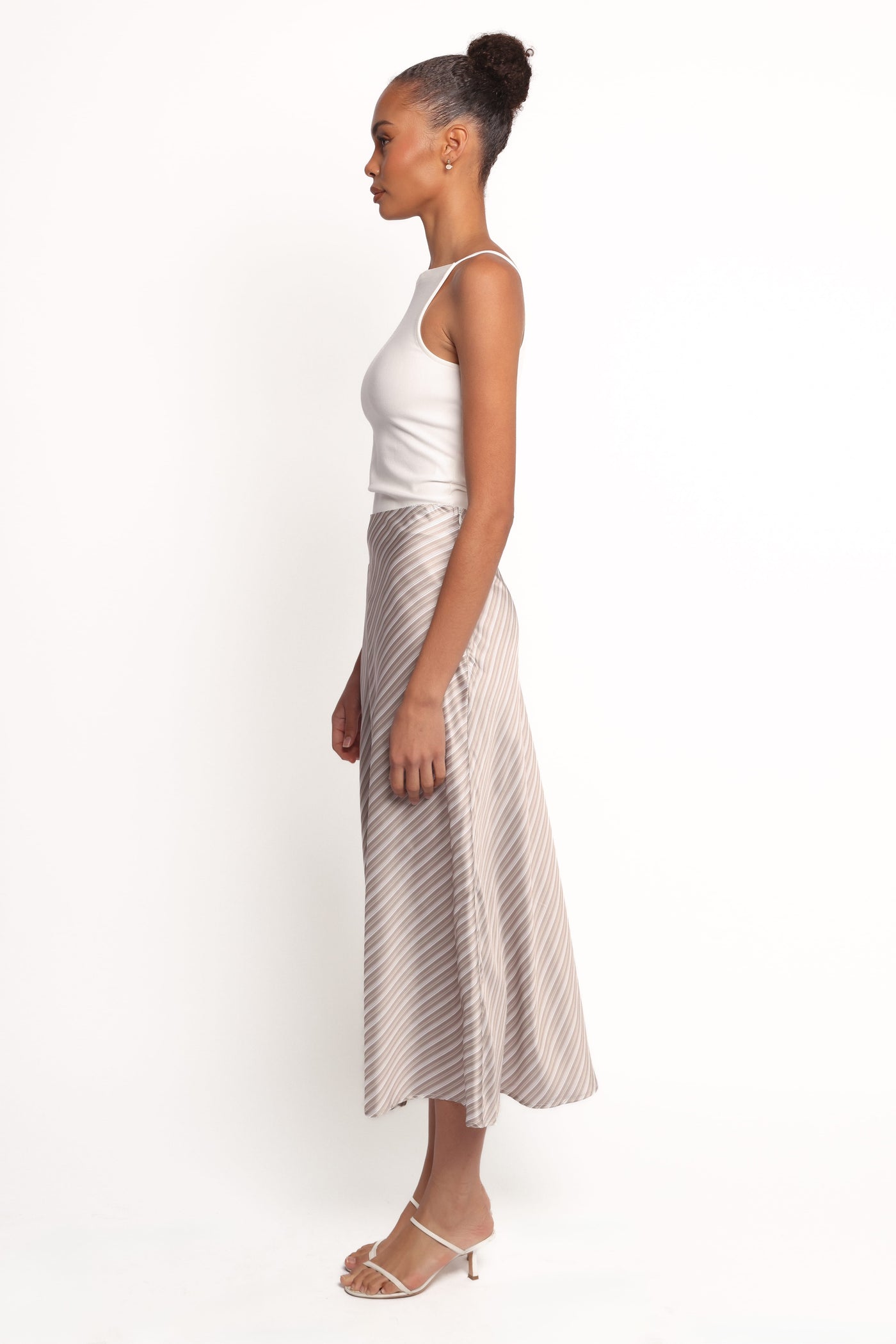 Corrina Midi Skirt - Stripe