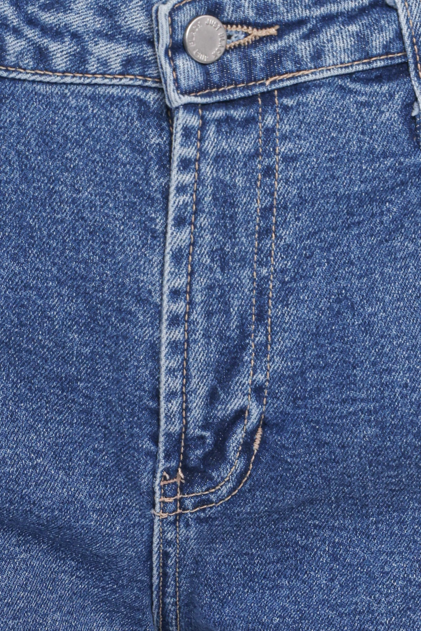 Cosima Stretch Arc Barrel Jean - Medium Wash