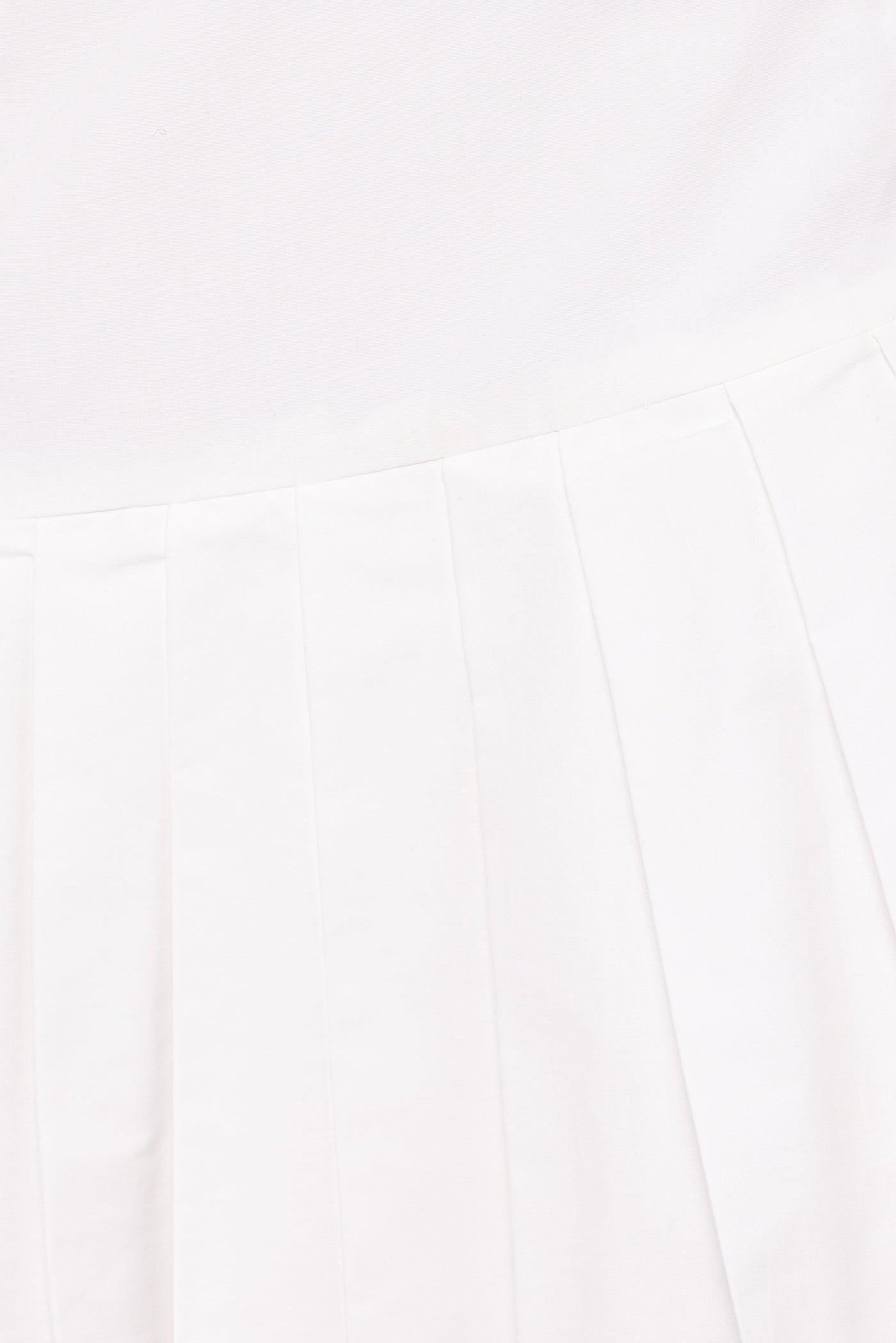 Cygnus Pleated Mini Skirt - White
