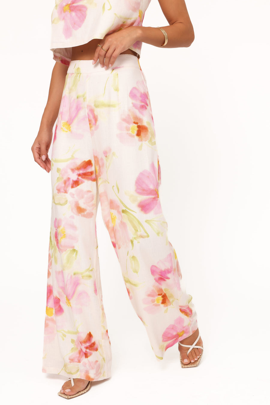 Devlin Pant - Pink Garden Floral