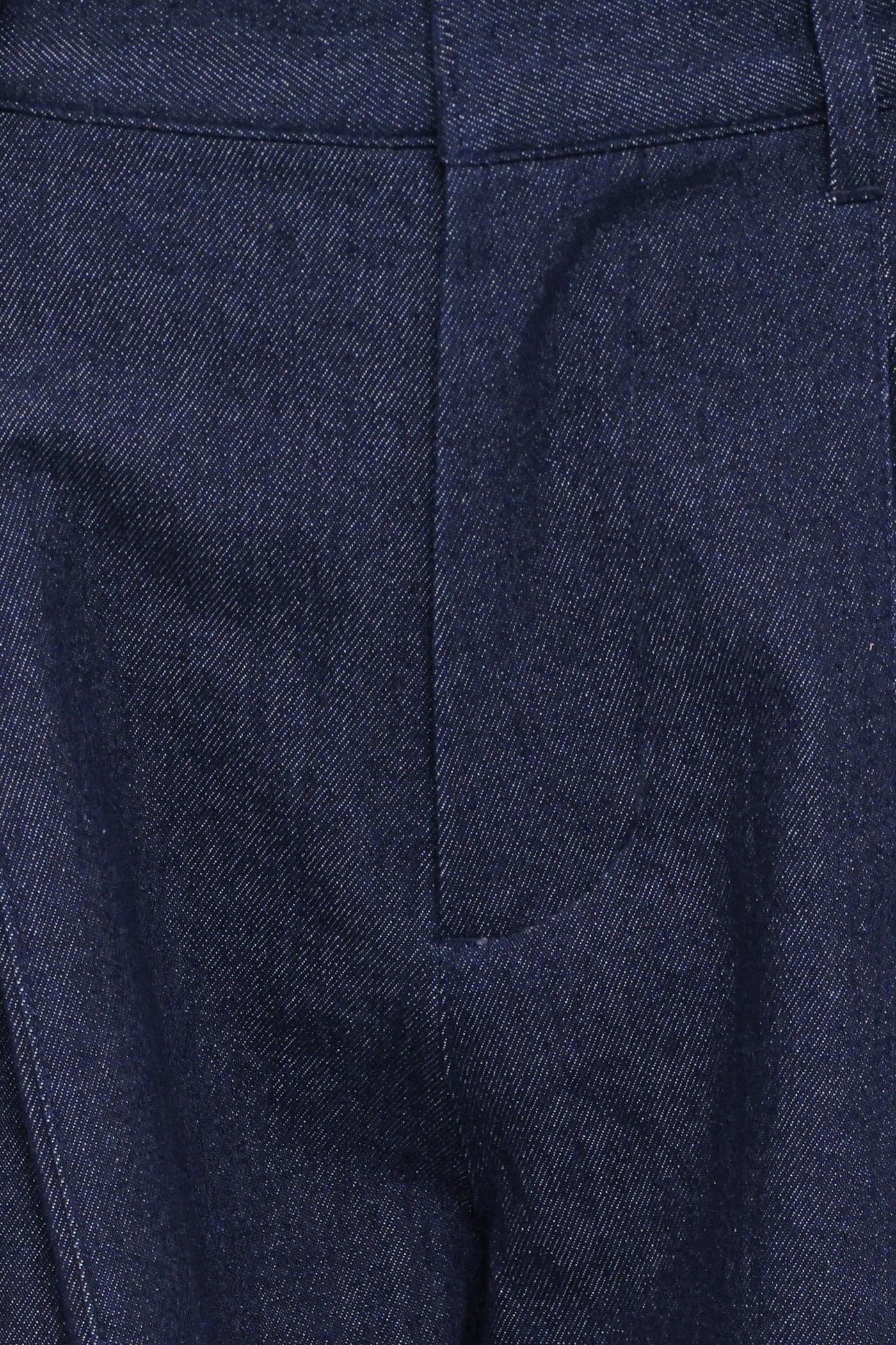 Elinor Cuffed Denim Pant - Dark Wash