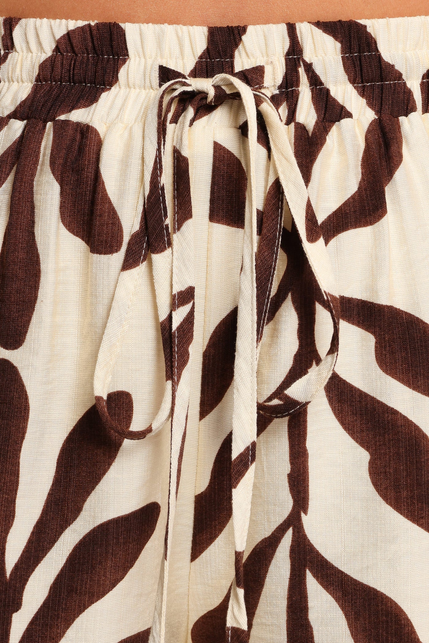 July Shorts - Brown Palm