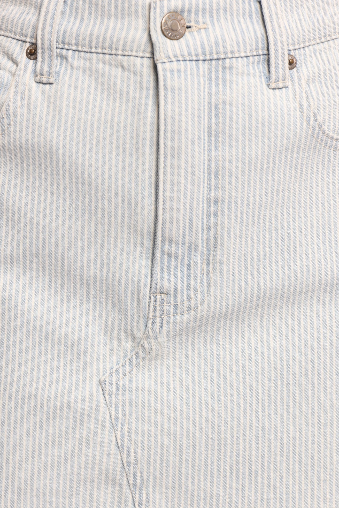 Malibu Mini Skirt - Blue Bell Stripe (H-T)