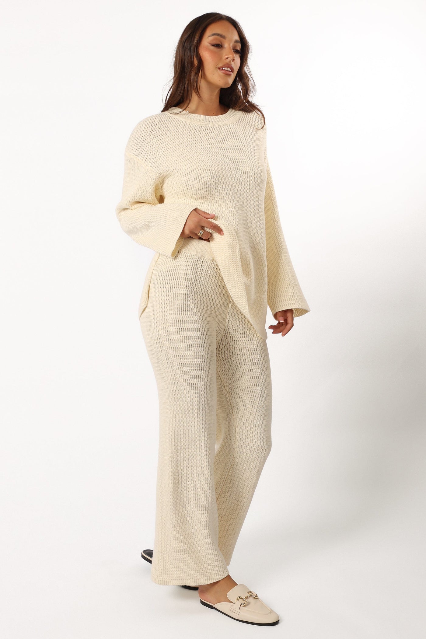 McKinley Knit Pant - Cream