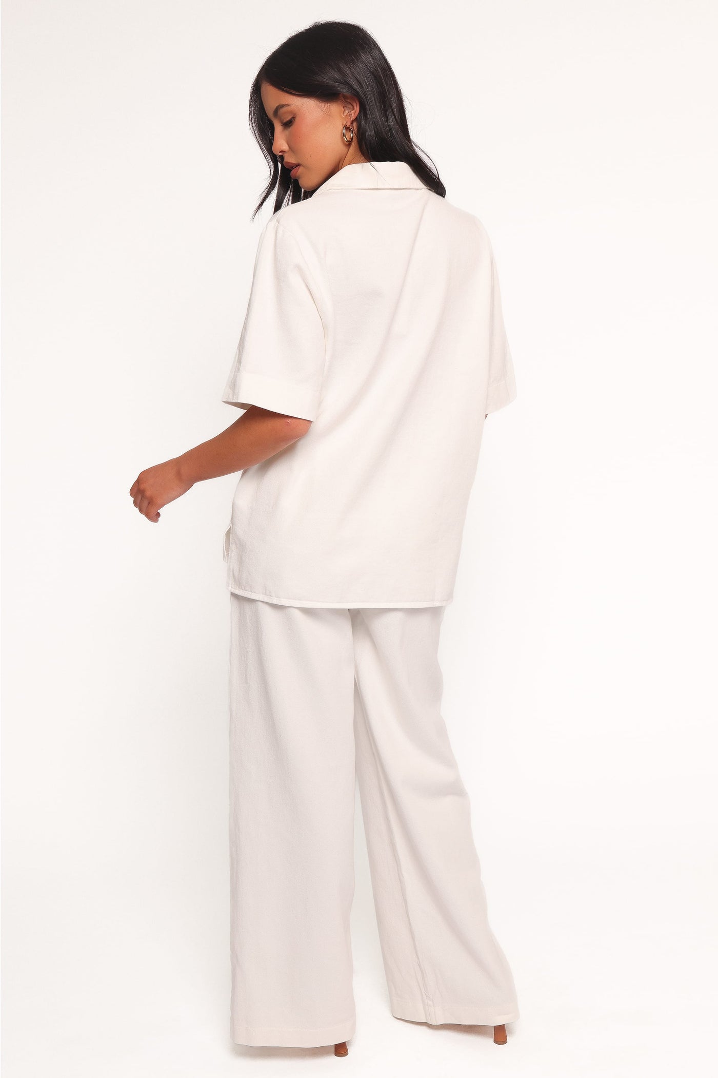 Odelia Denim Pant - Off White