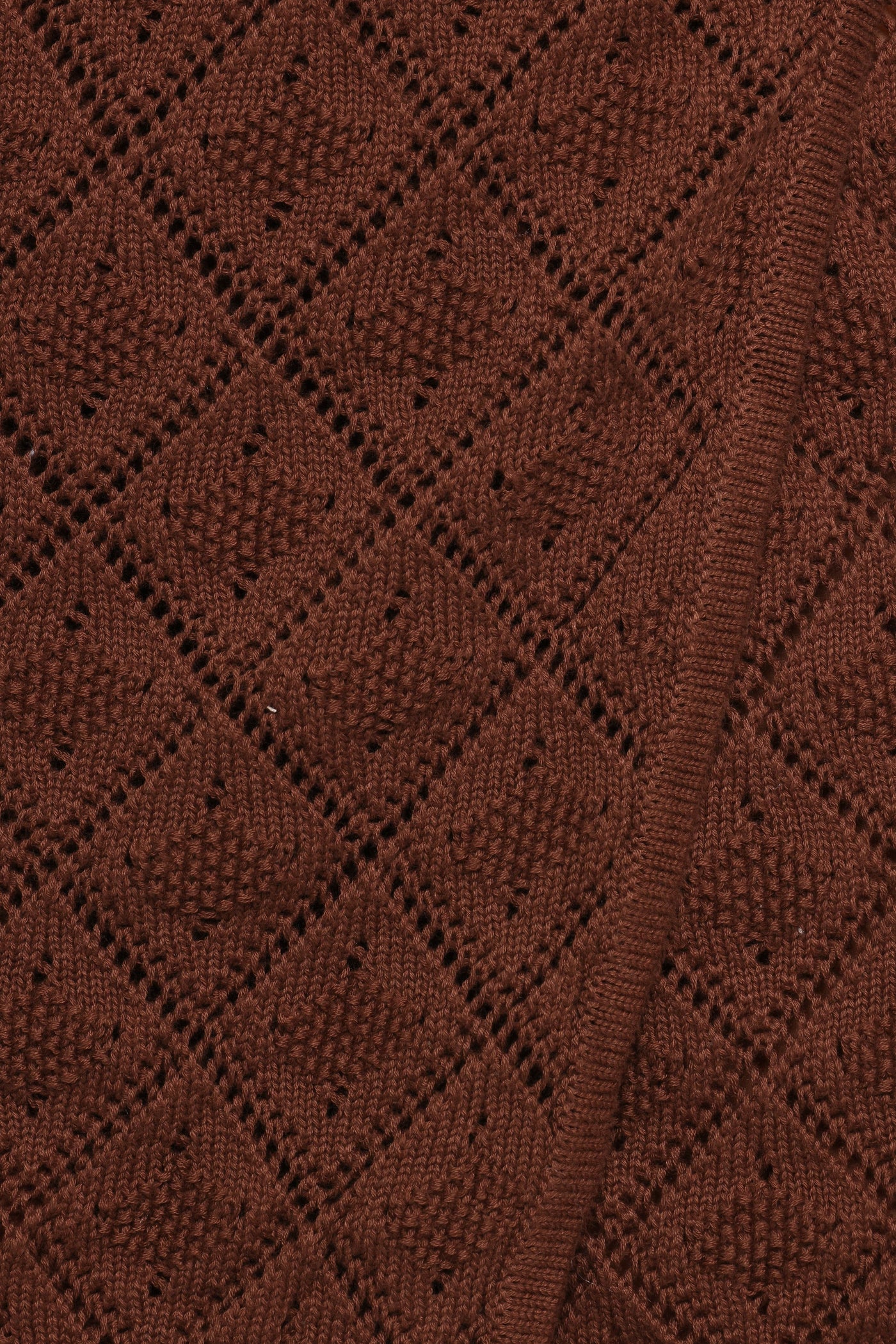 Palma Knit Mini Skirt - Chocolate