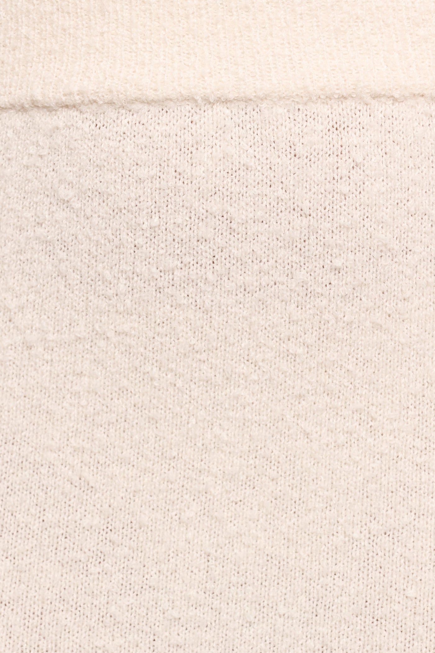 Rowee Boucle Knit Midi Skirt - White