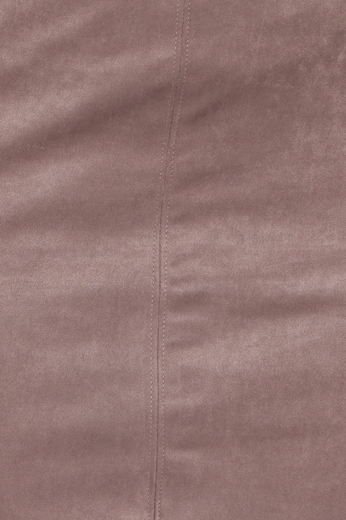 Una Suede Midi Skirt - Mushroom