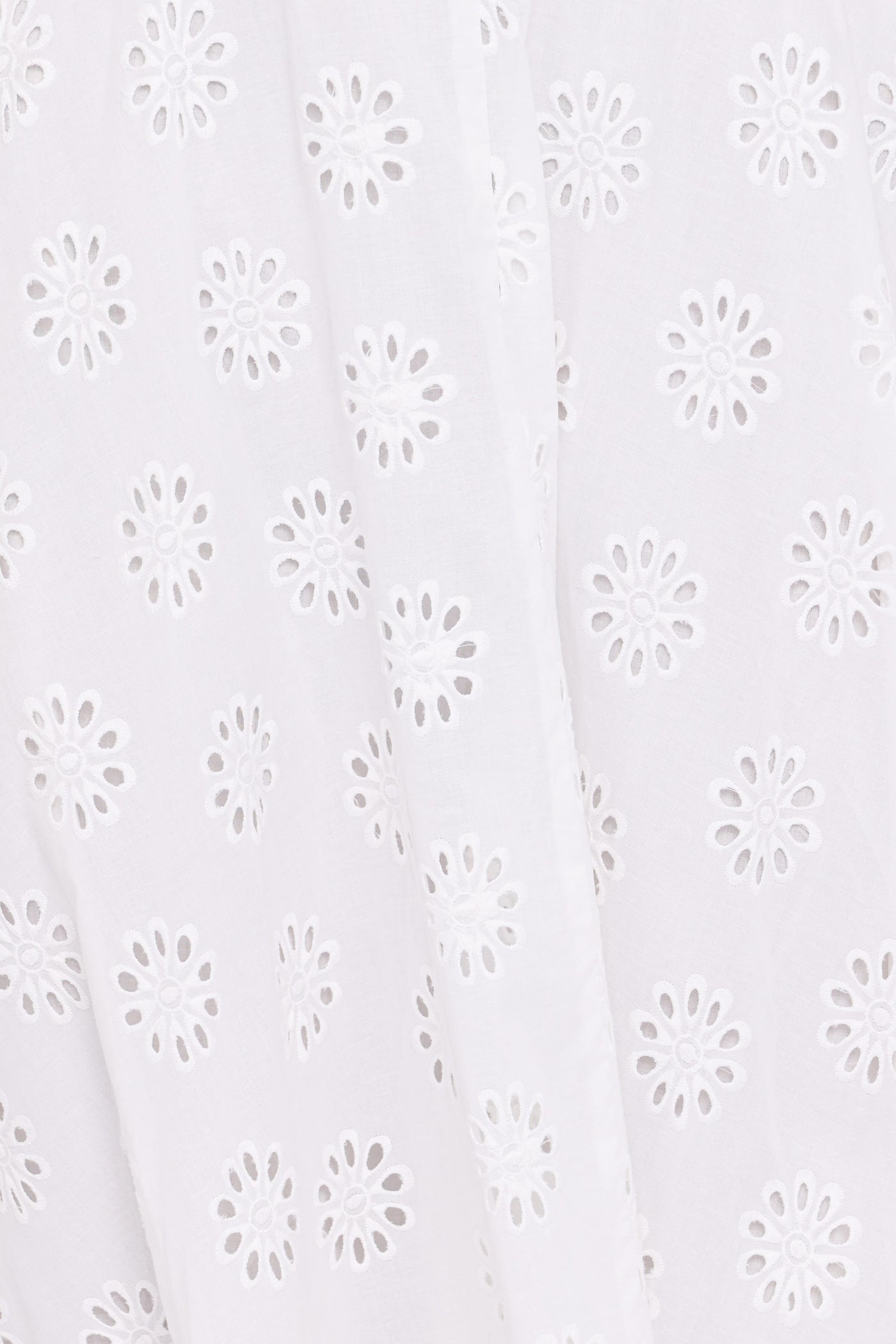 Varia Eyelet Maxi Skirt - White